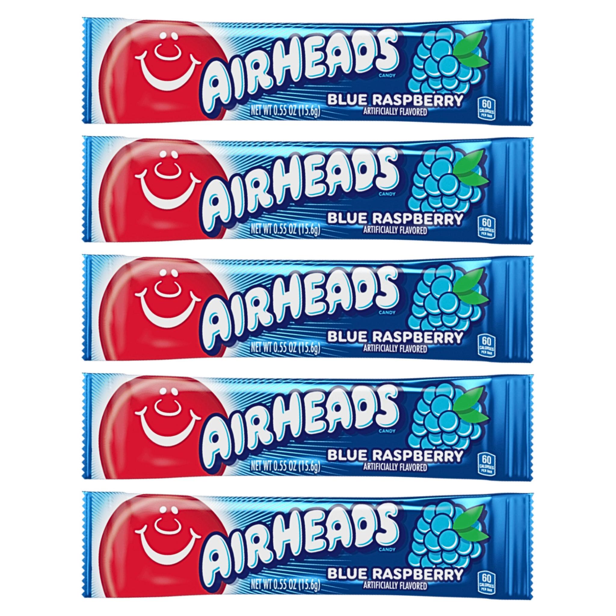 Airheads Blue Raspberry Bundle - 5 x 15,6g