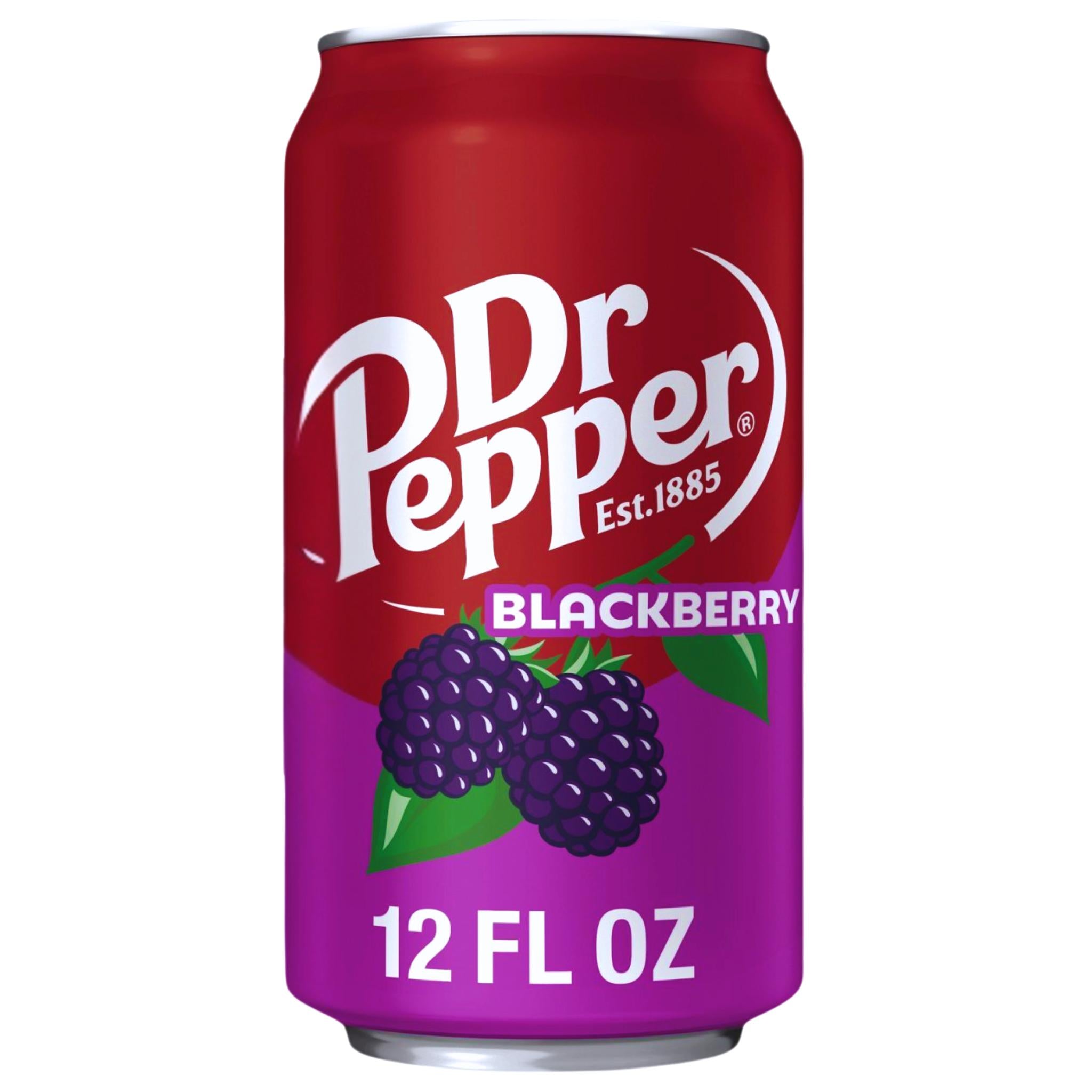 Dr Pepper Blackberry - 355ml (USA) (INCL. STATIEGELD)