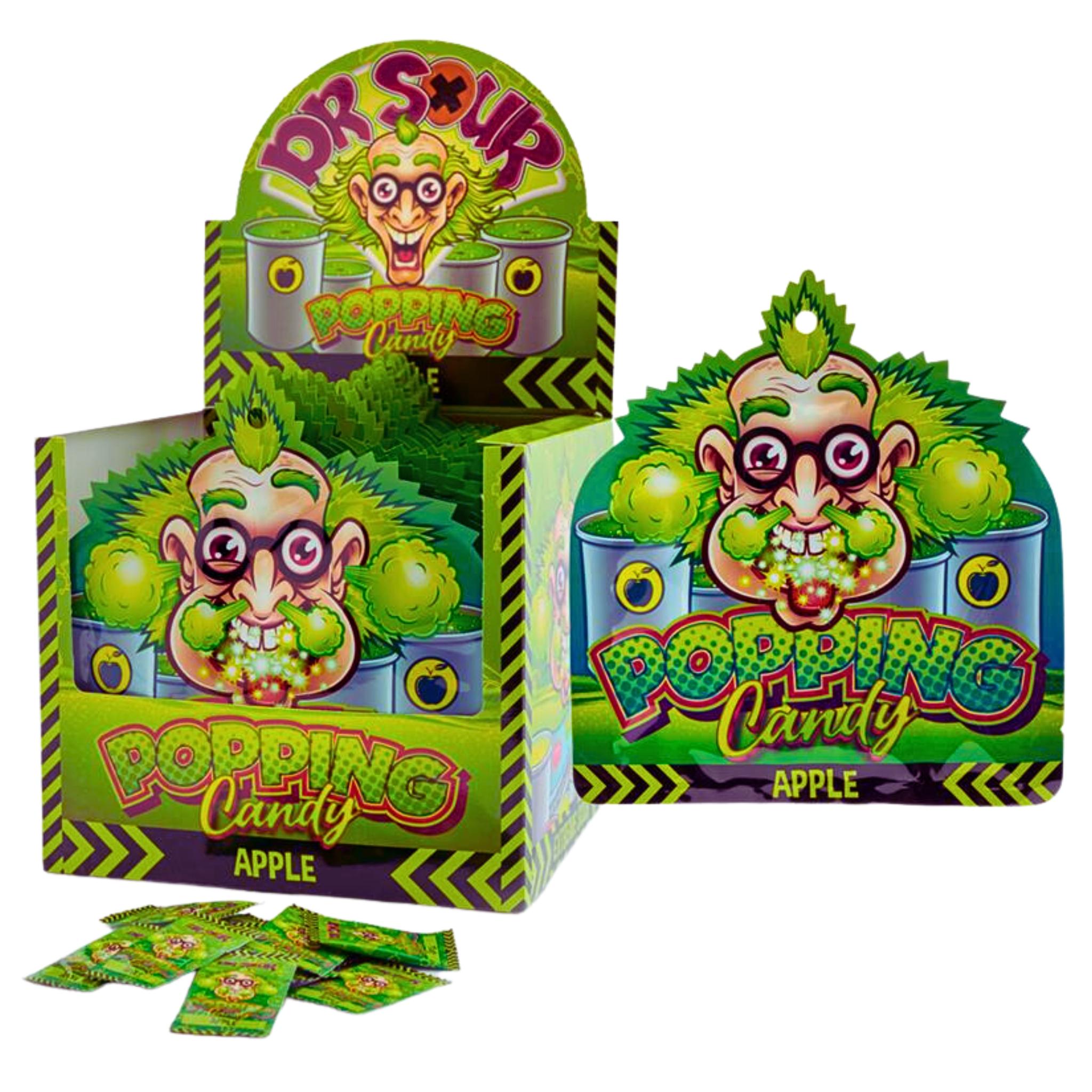 Dr Sour Popping Candy Apple - 15g