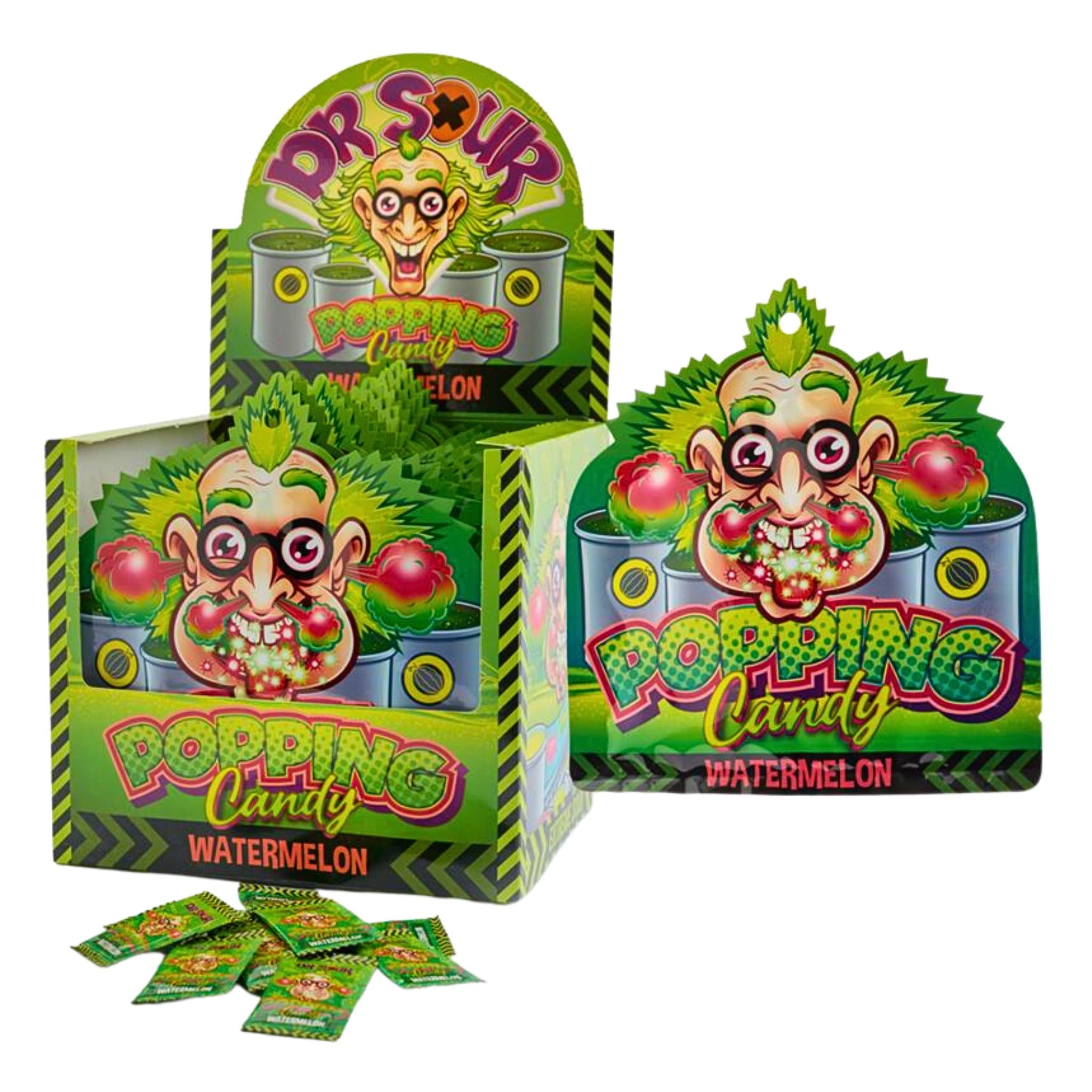 Dr. Sour Popping Candy Wassermelone – 15 g