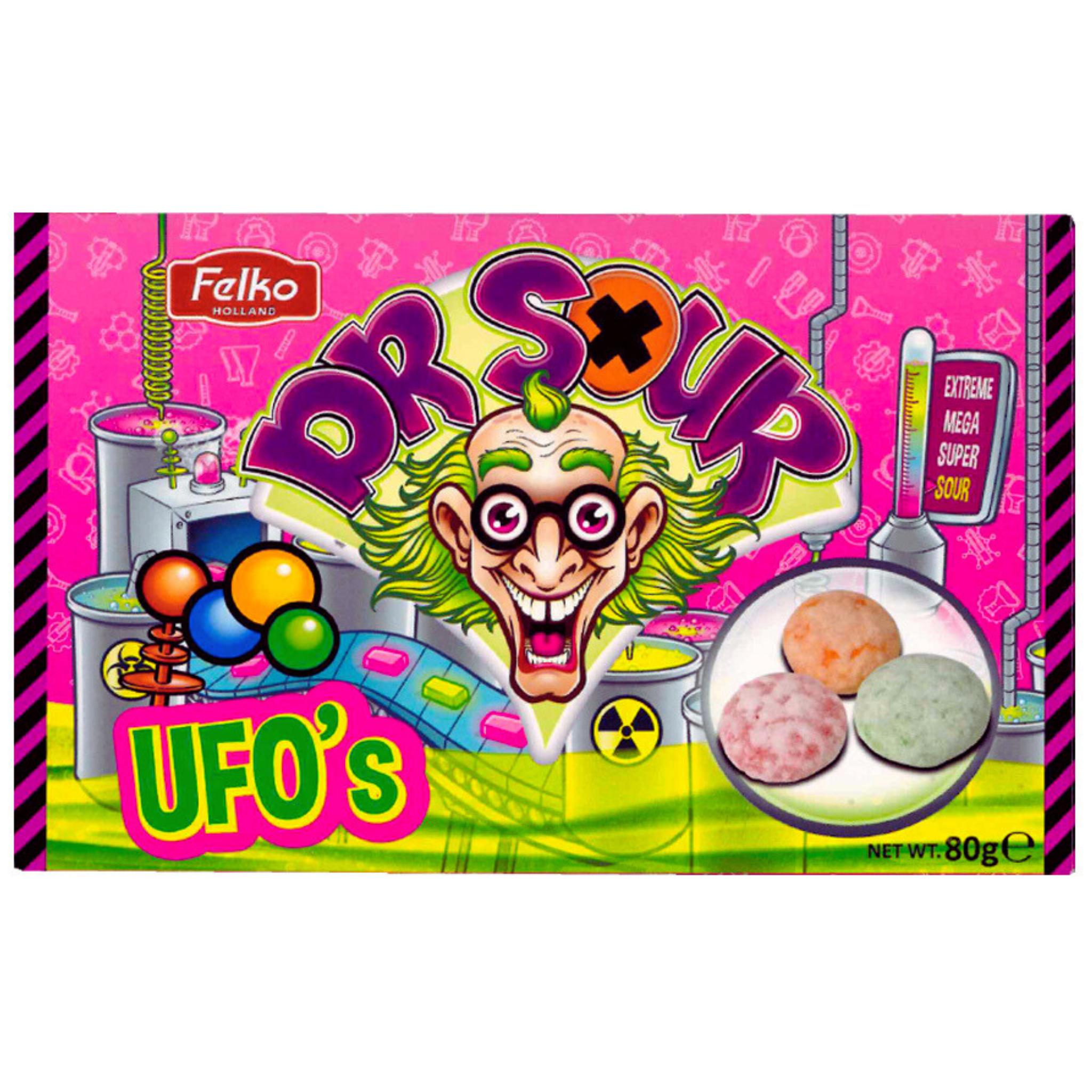 Dr. Sour UFOs - 80g