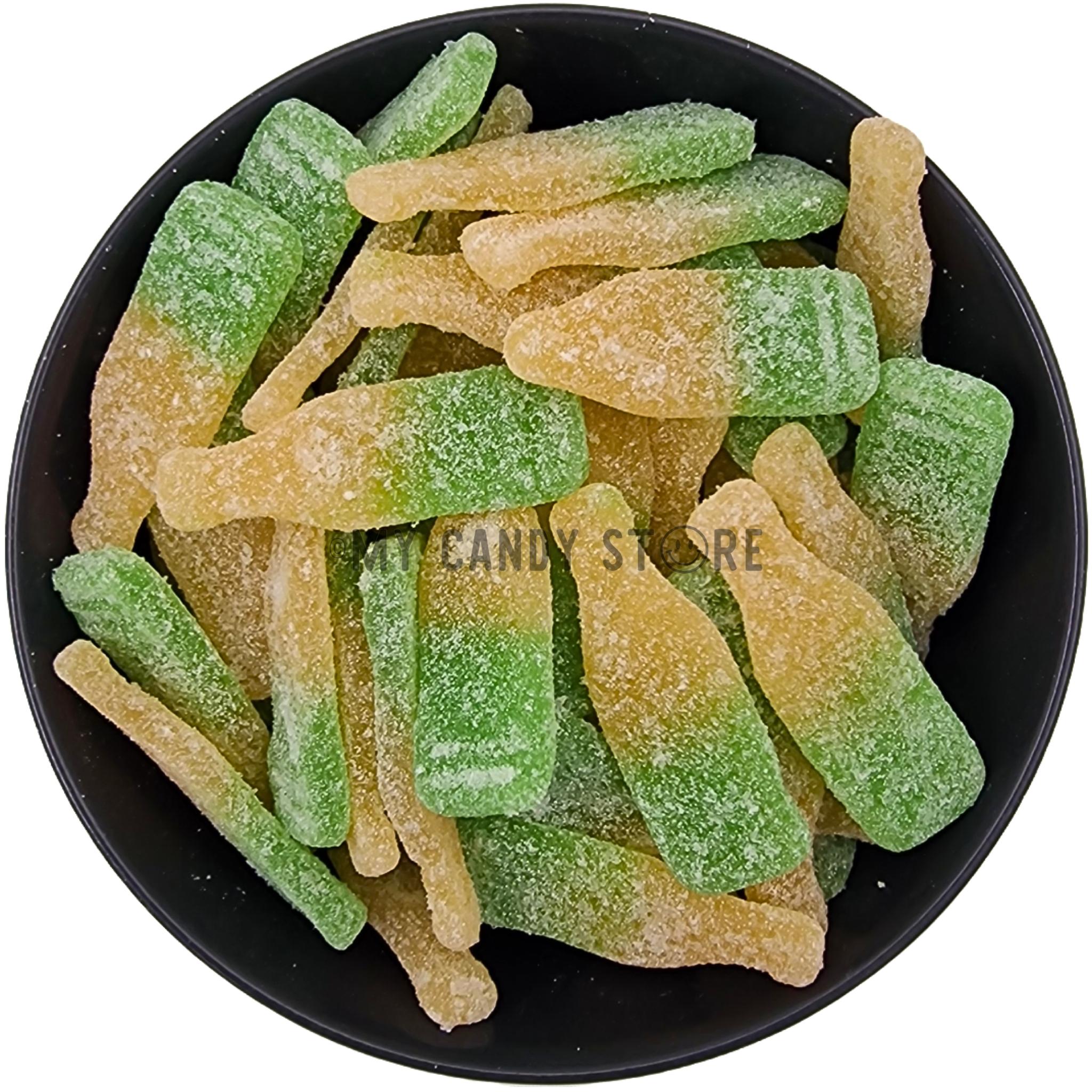 Fizzy Pear Soda Bottles