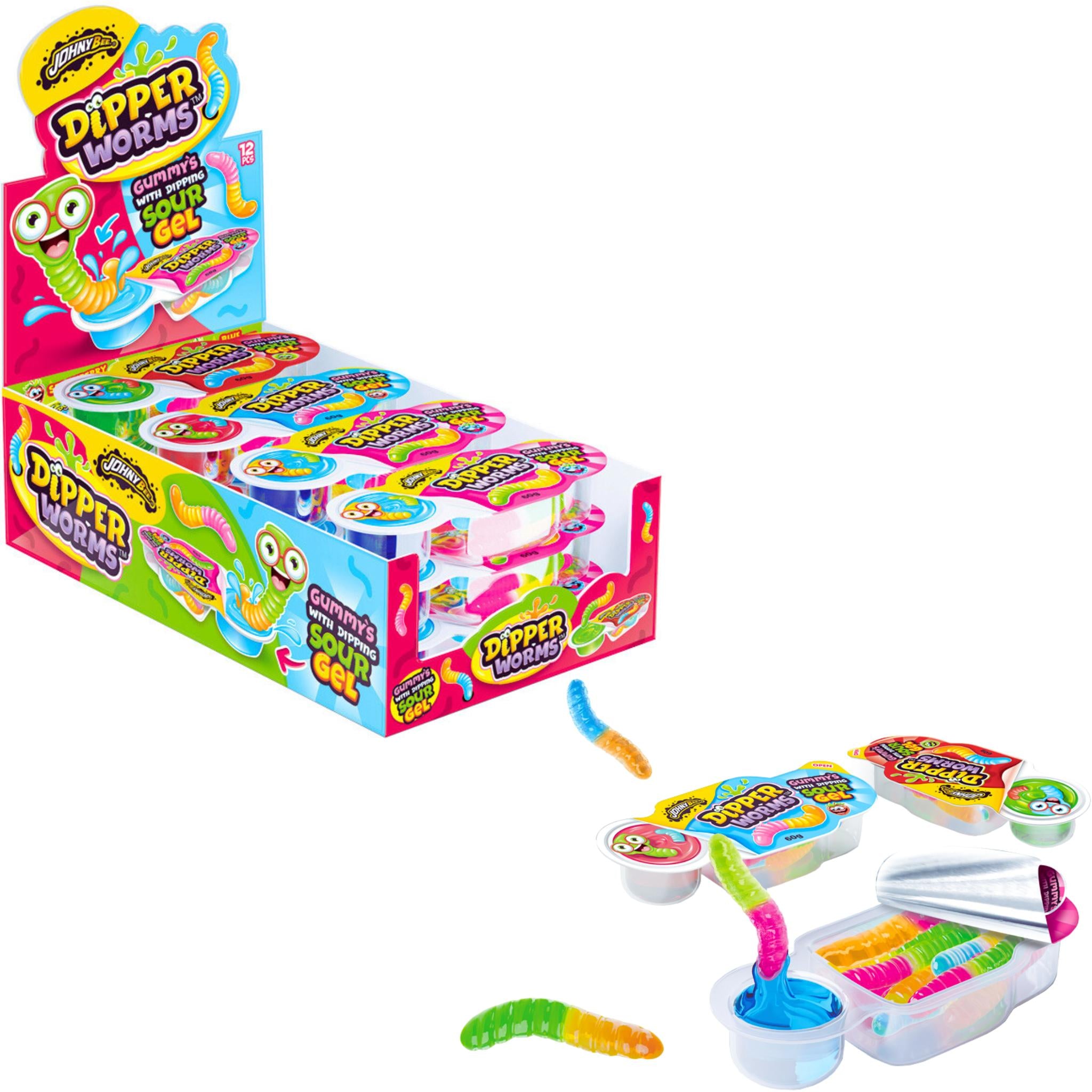 Johny Bee Dipper Worms - 60g
