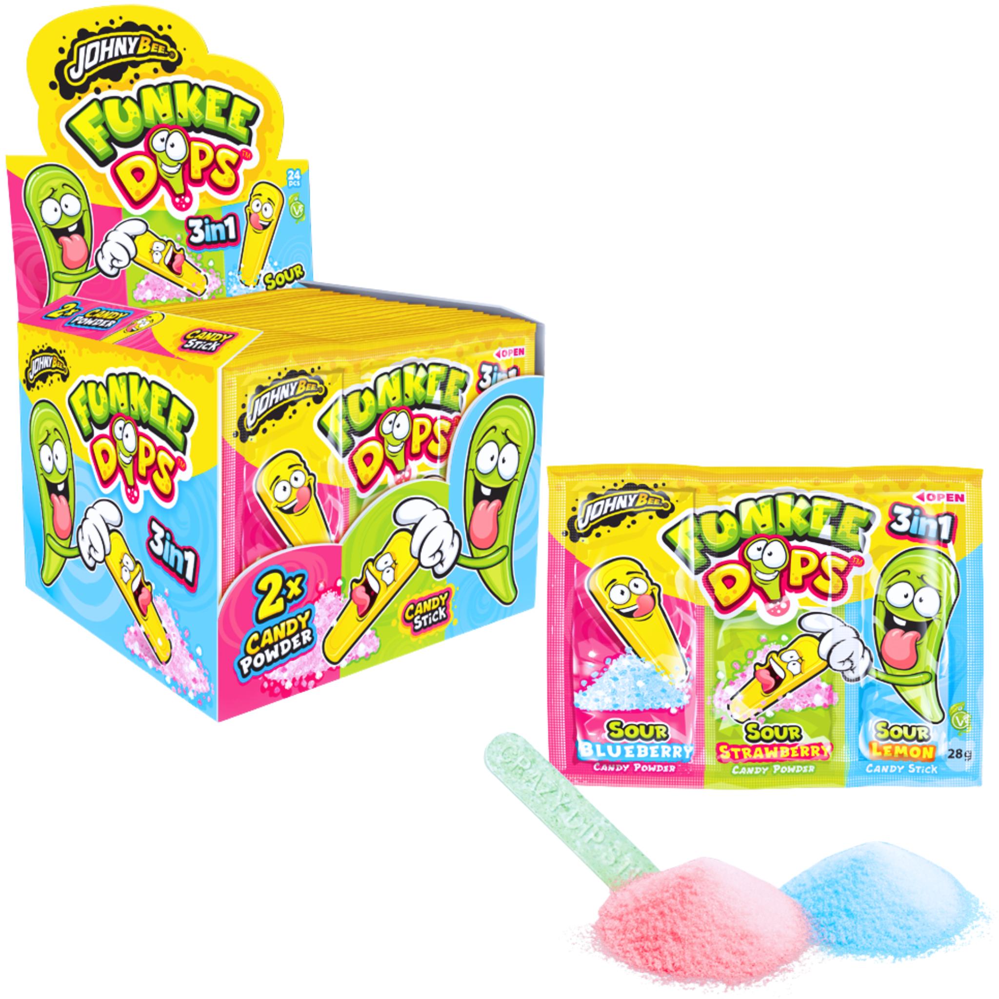Johny Bee Funkee Dips - 28g
