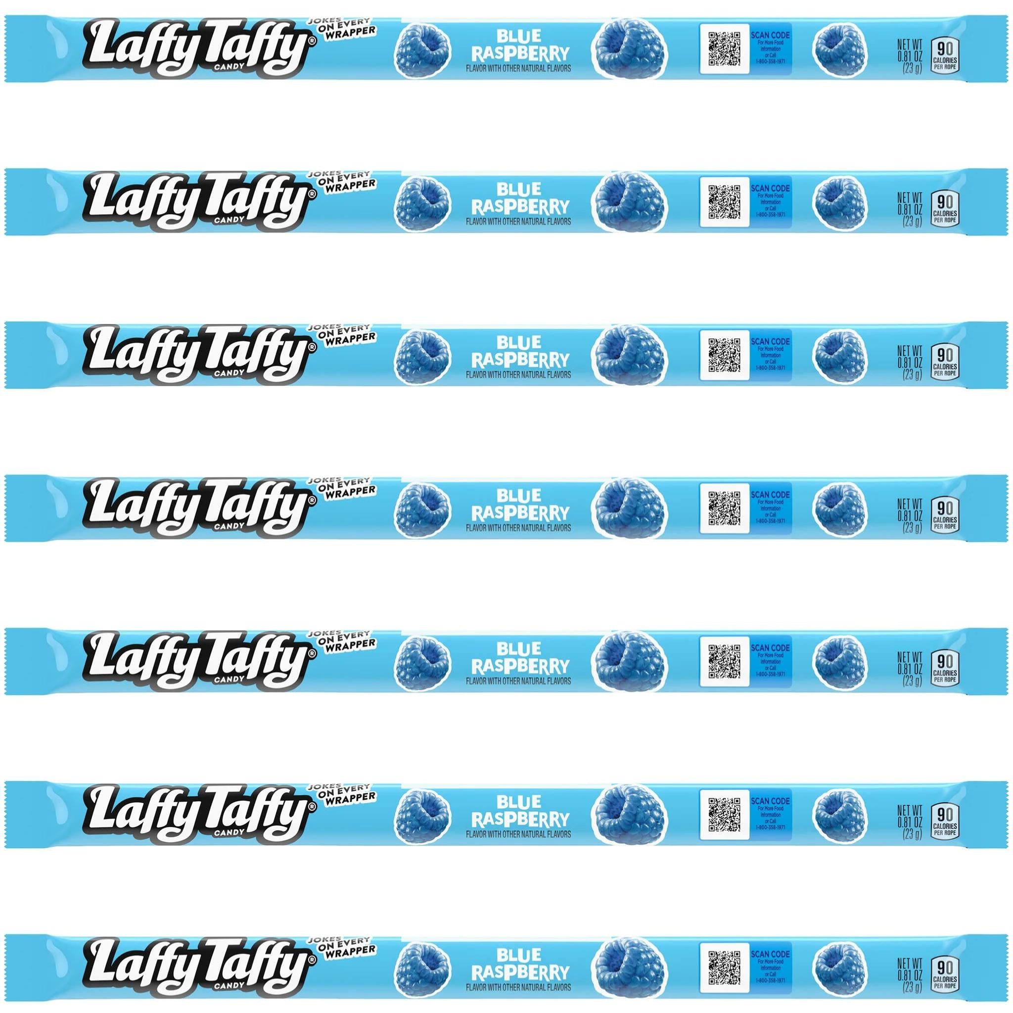 Laffy Taffy Blue Raspberry Bundle - 7 x 23g