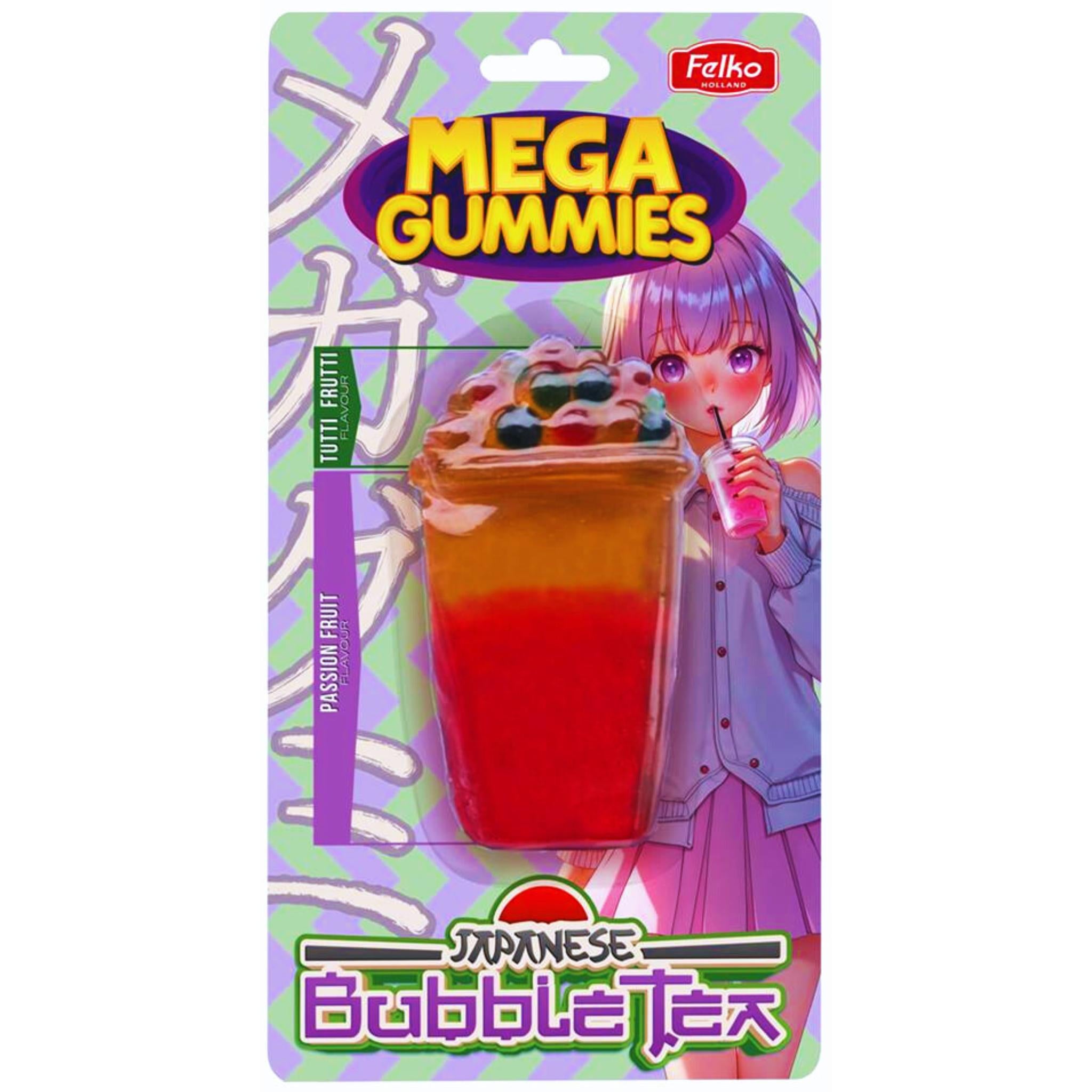 Mega Gummies Japanischer Bubble Tea (XL) - 120g