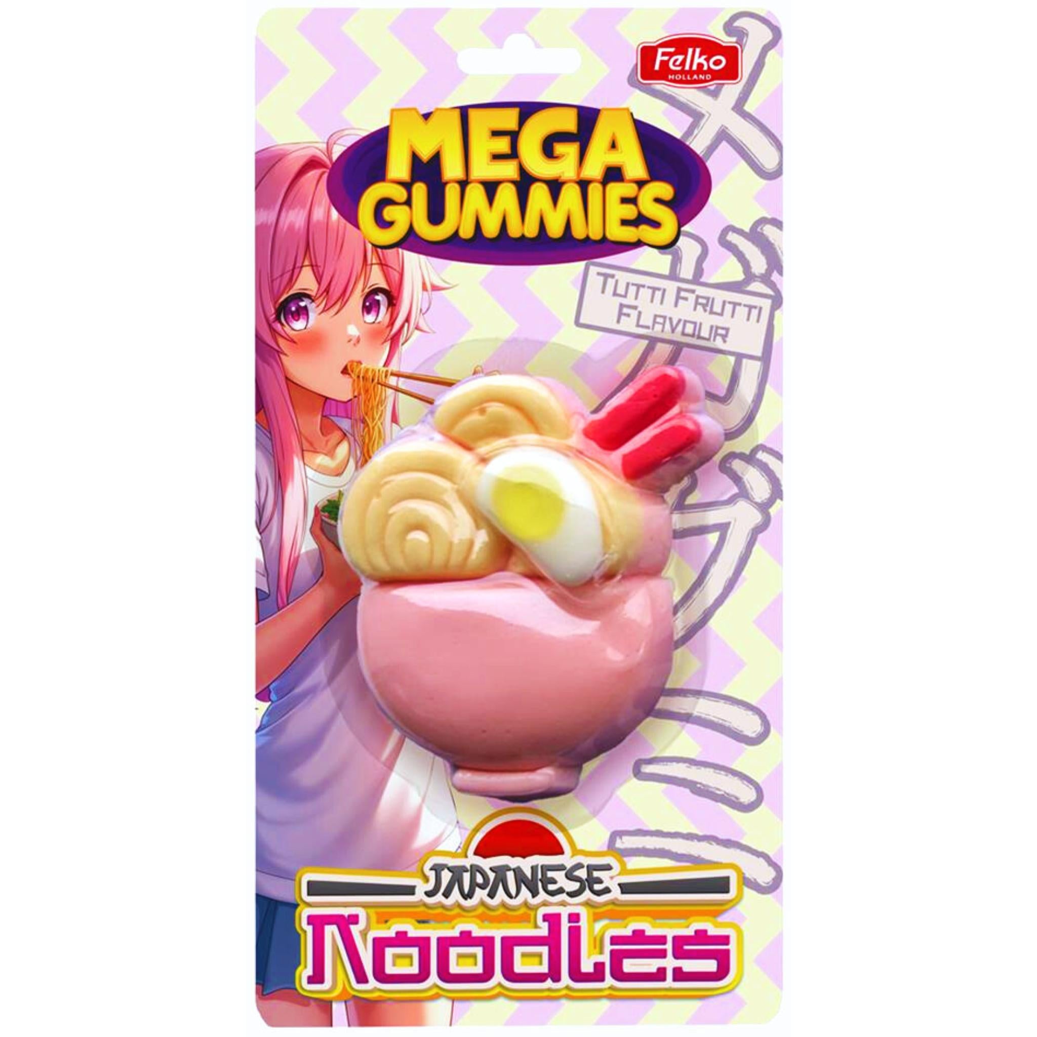 Mega Gummies Japanese Noodles (XL) - 120g