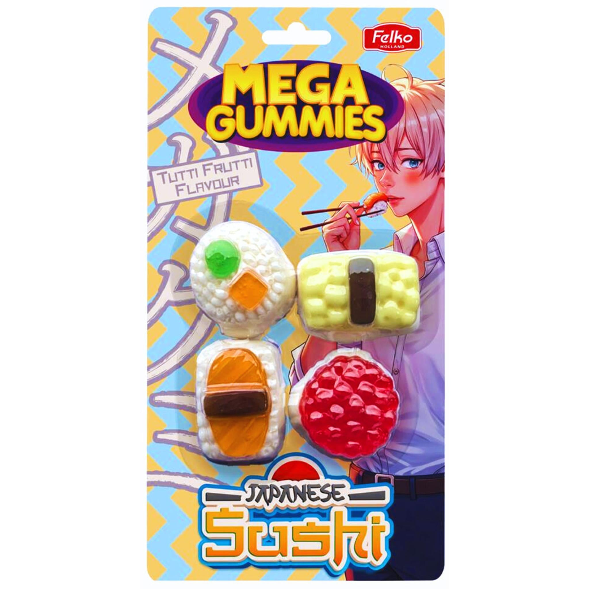 Mega Gummies Japanisches Sushi (XL) - 120g