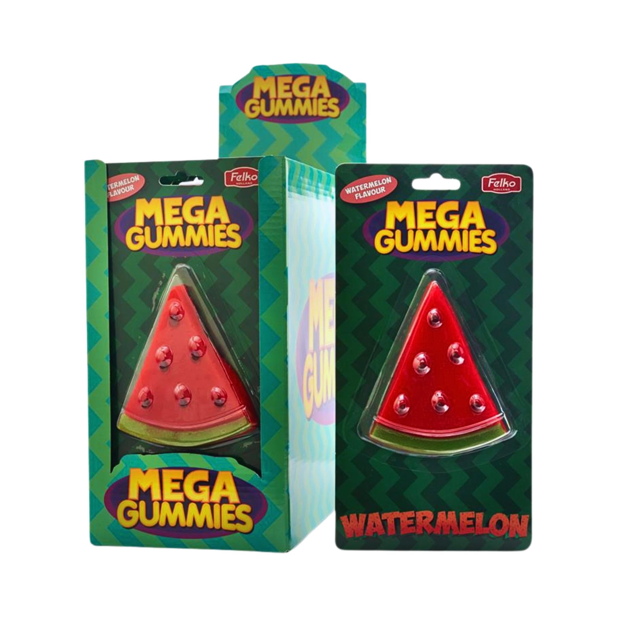 Mega Gummies Watermelon (XL) - 120g (THT: 14-09-2025)