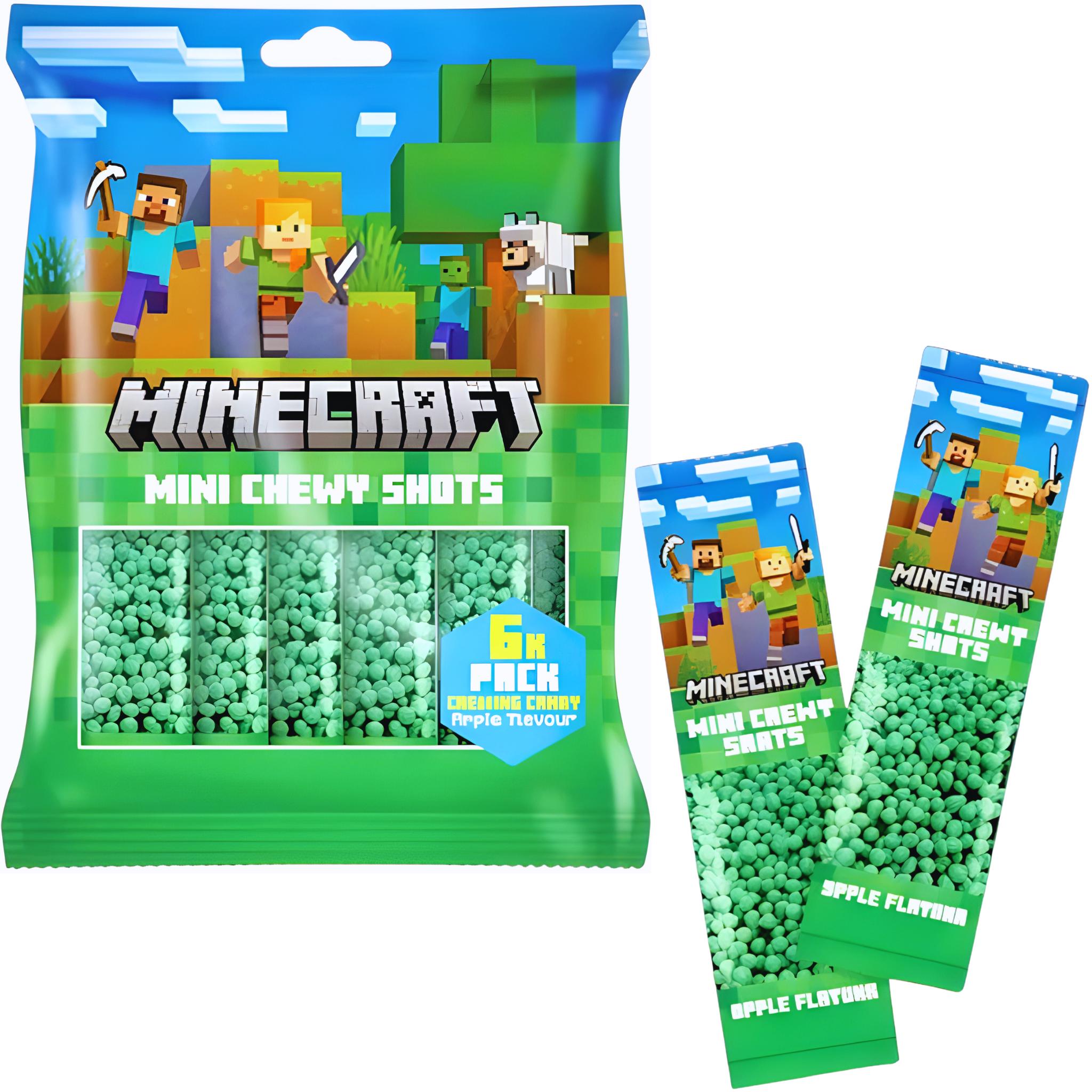 Minecraft Mini Chewy Shots - 90g