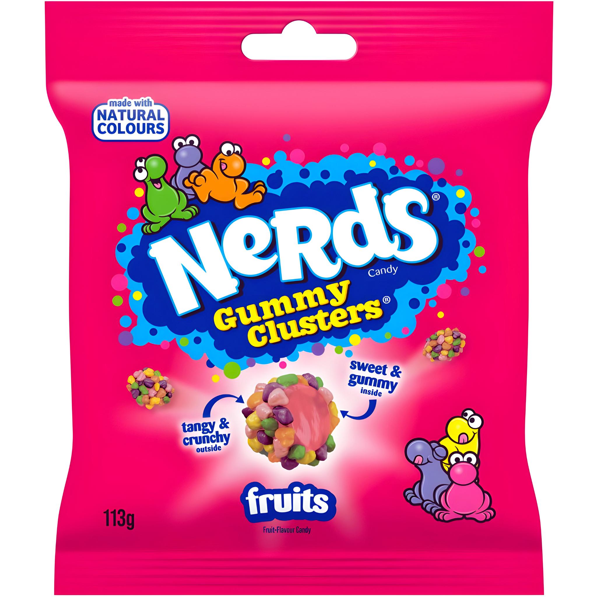 Nerds Gummy Clusters Fruits - 113g