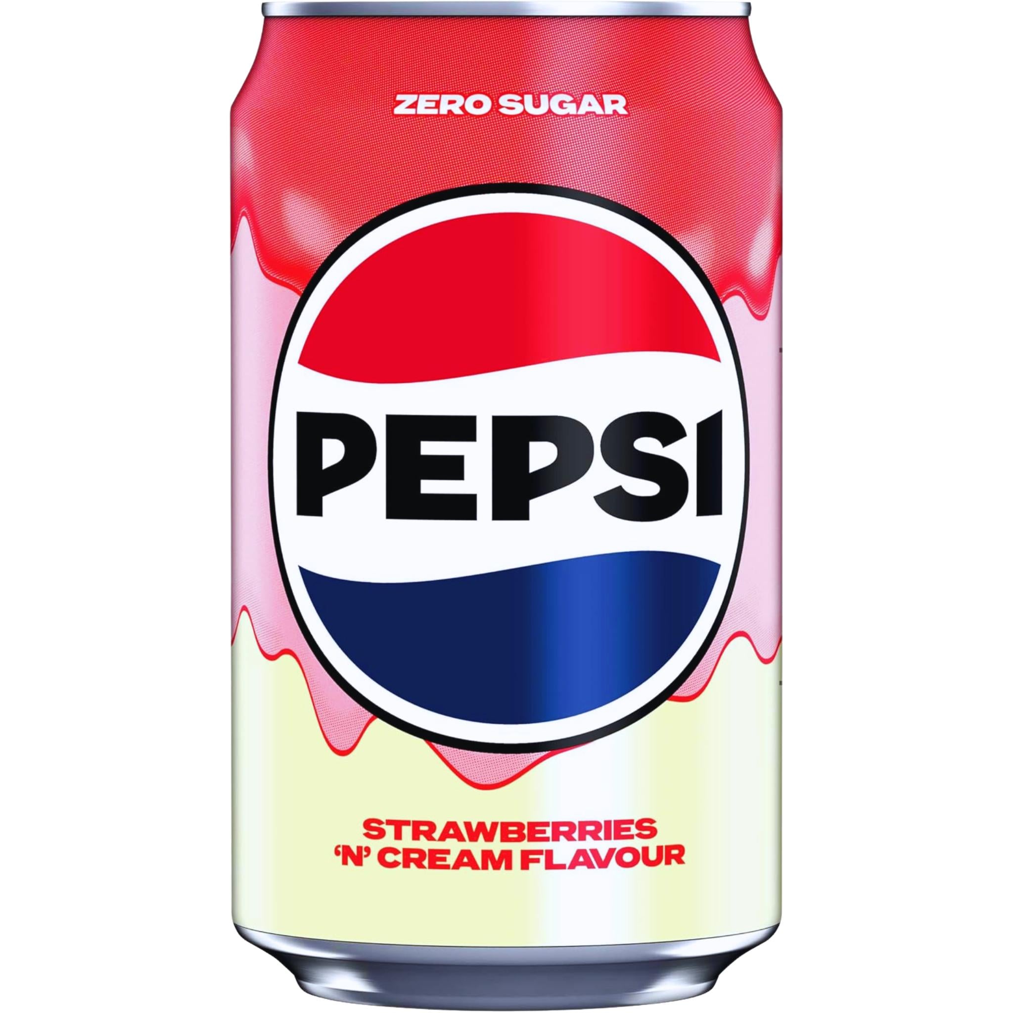 Pepsi Strawberries 'N' Cream - 330ml (UK) (INCL. STATIEGELD)