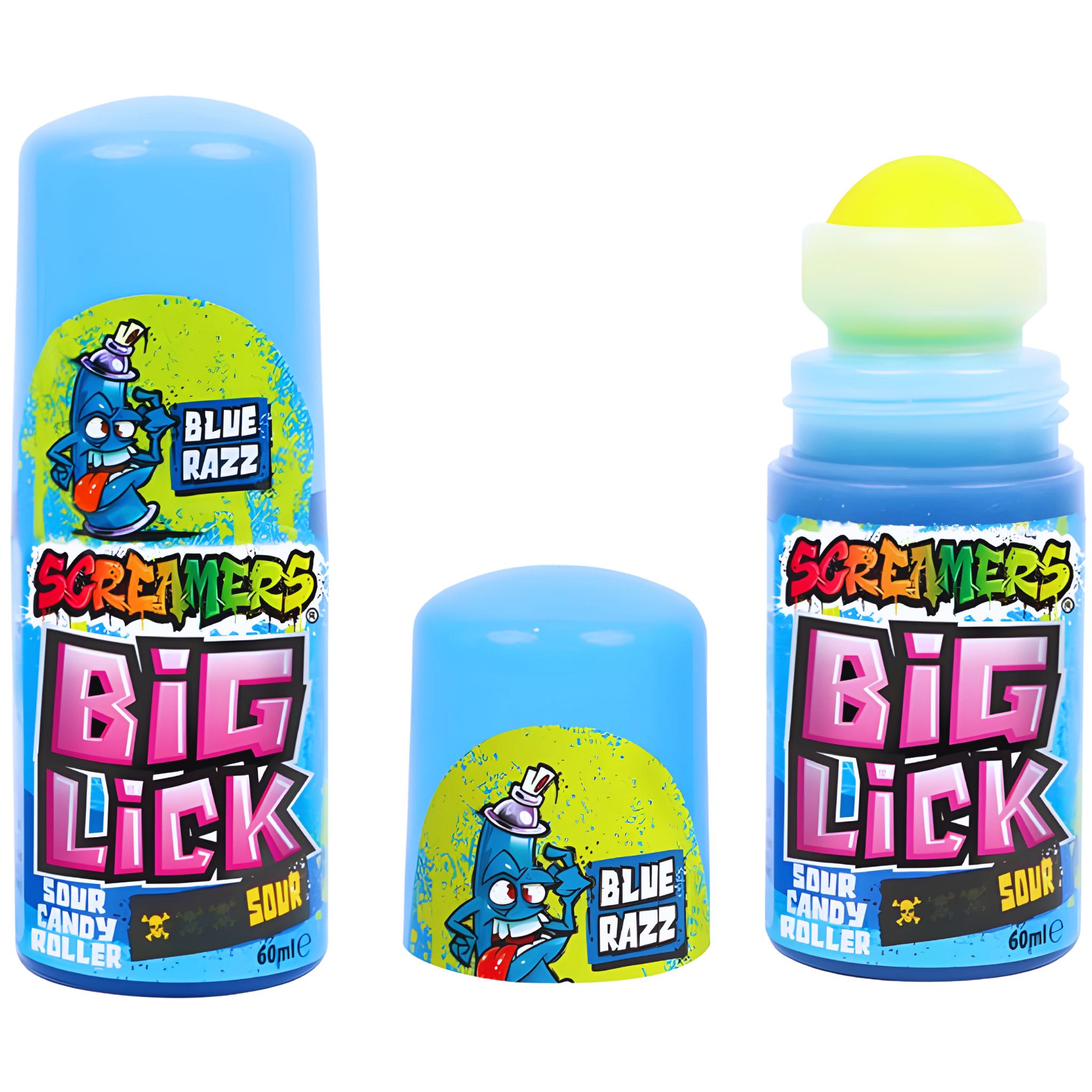 Screamers Big Lick Blue Razz - 60ml