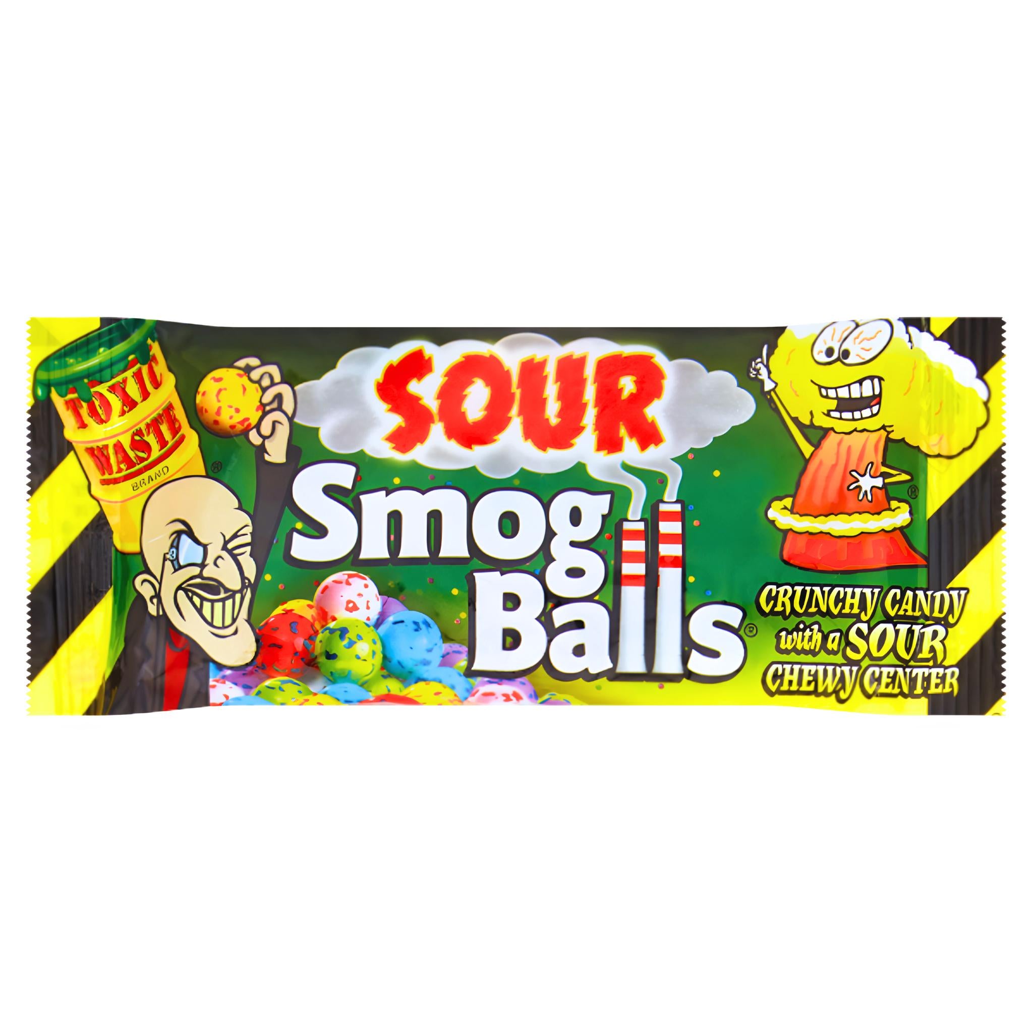 Toxic Waste Sour Smog Balls - 48g