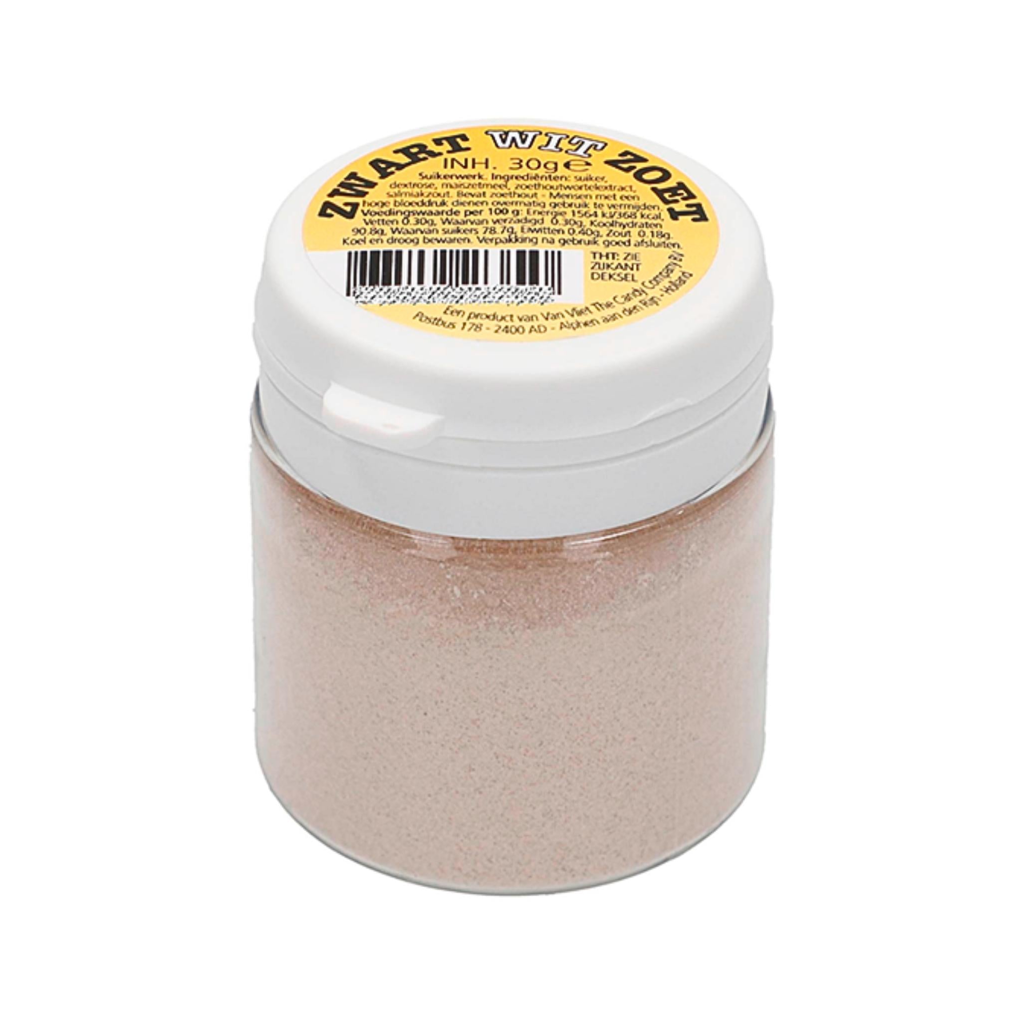 Van Vliet Zwart Wit Zoet - 30g