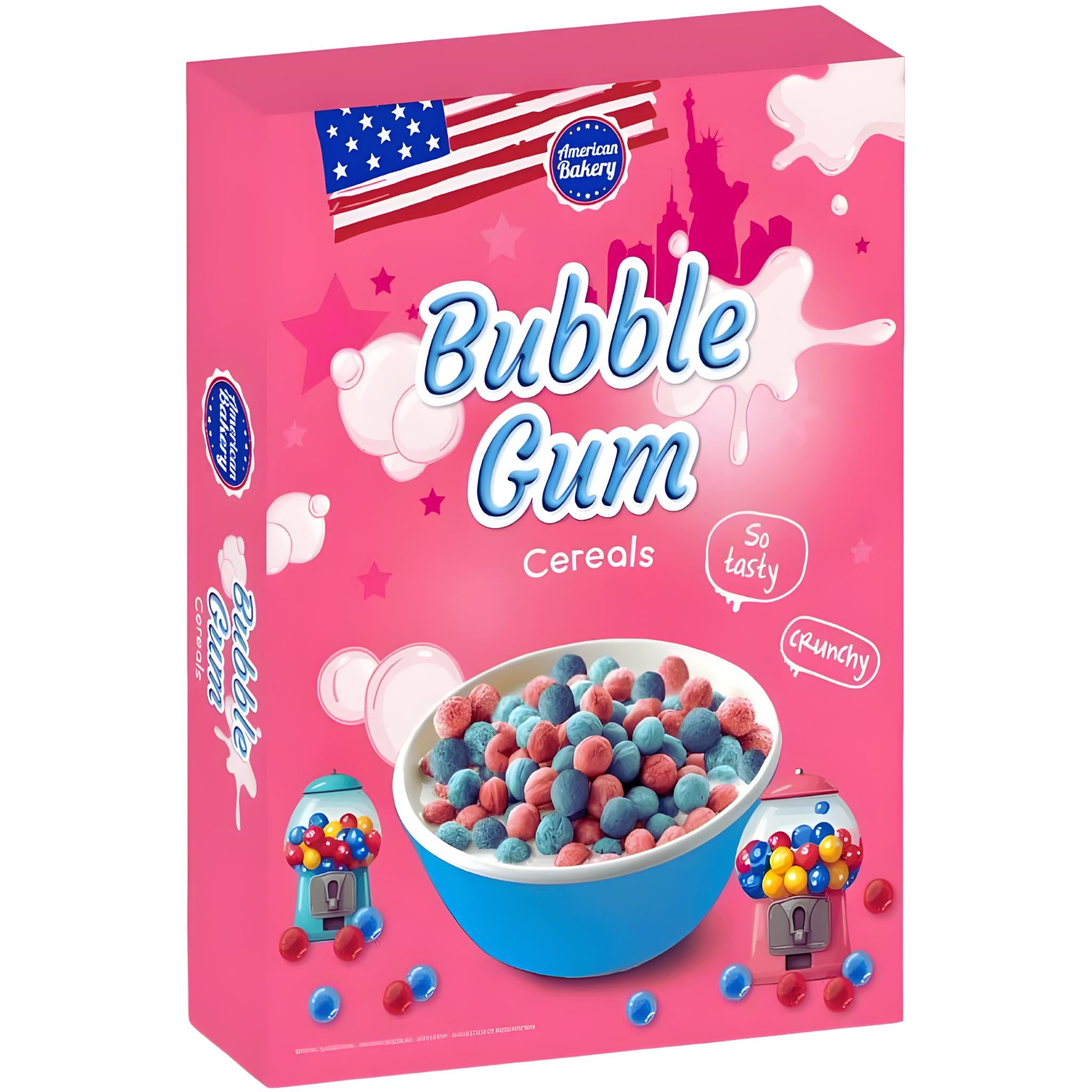 American Bakery Bubble Gum Cereals - 180g