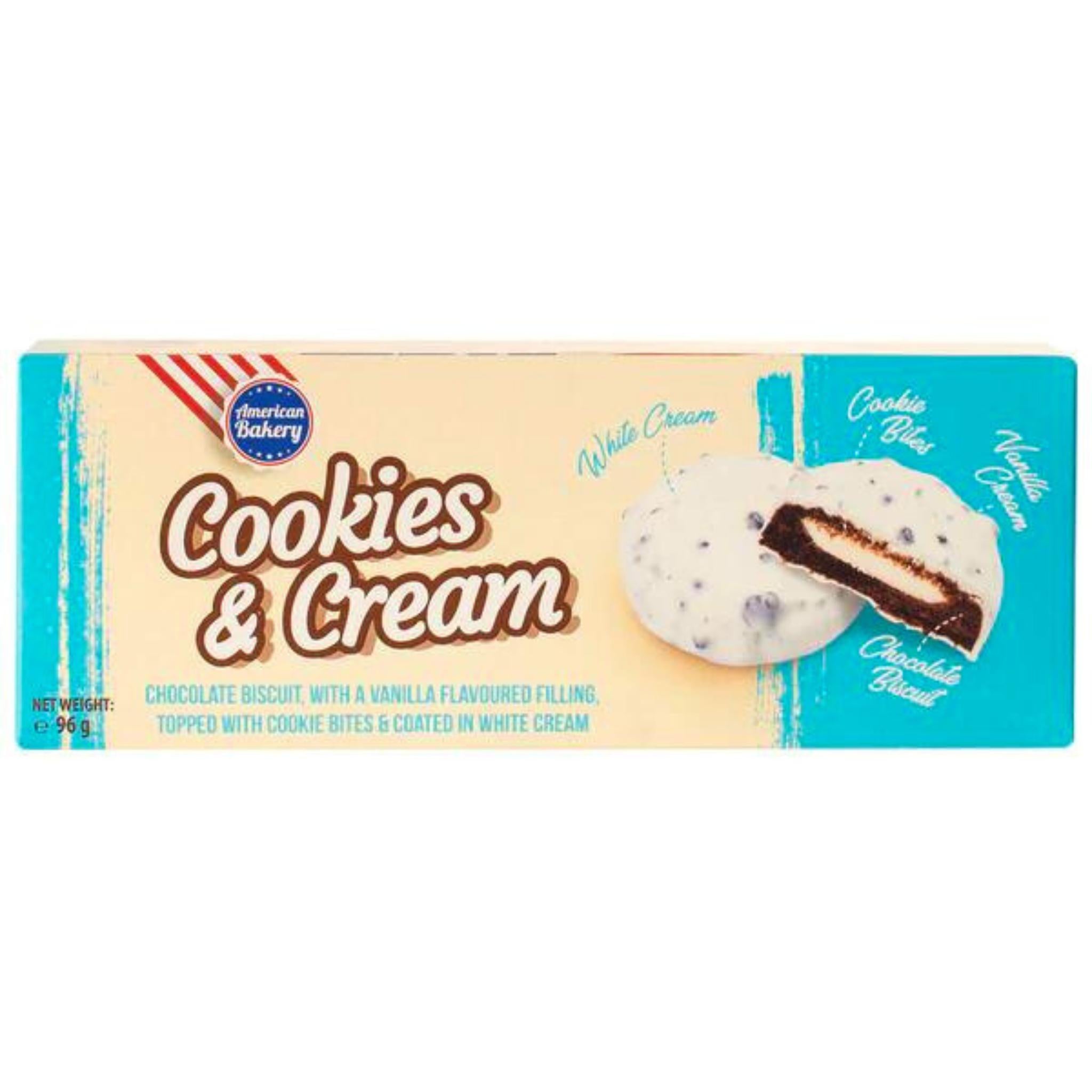 American Bakery Cookies &amp; Cream - 96g