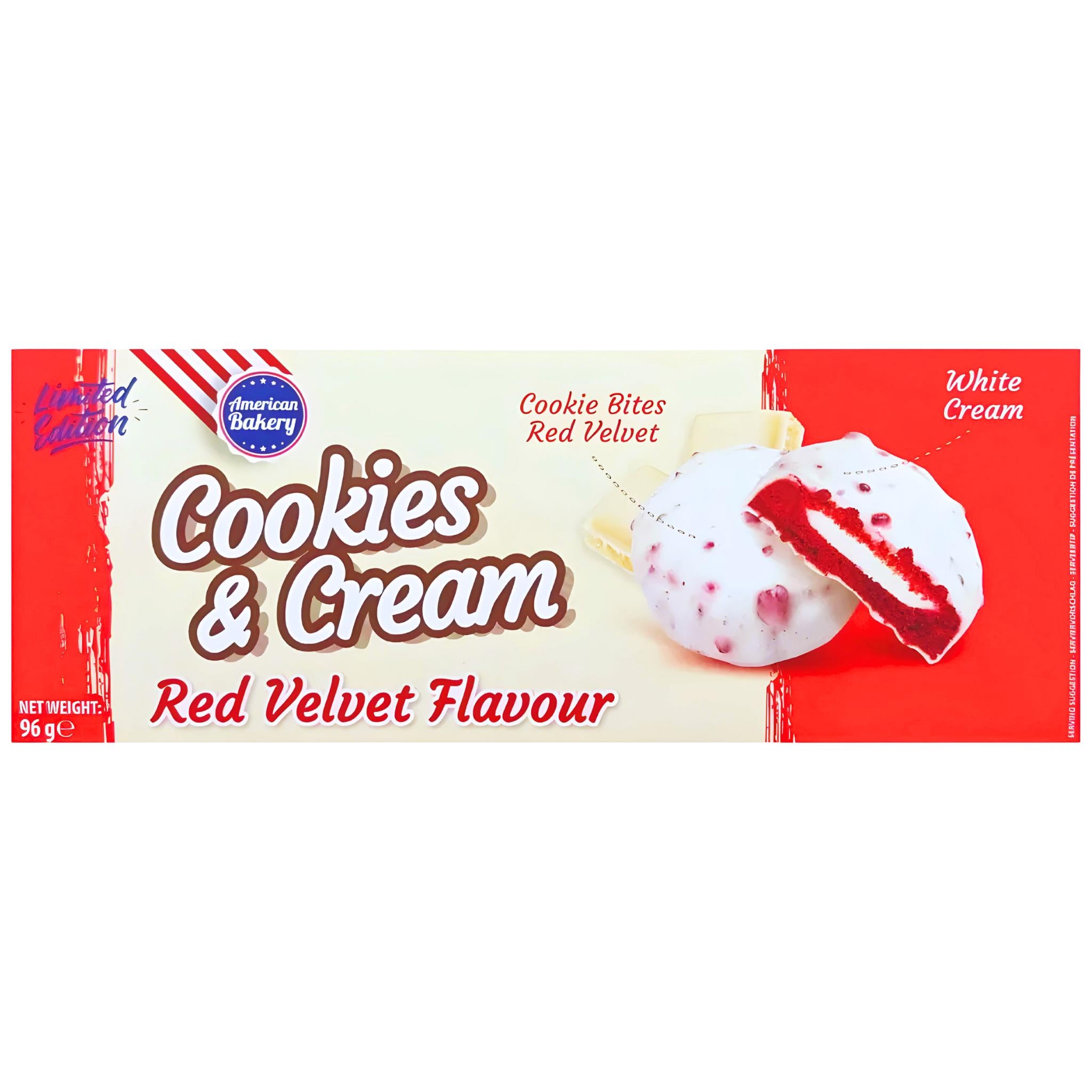 American Bakery Cookies & Cream Red Velvet - 96g
