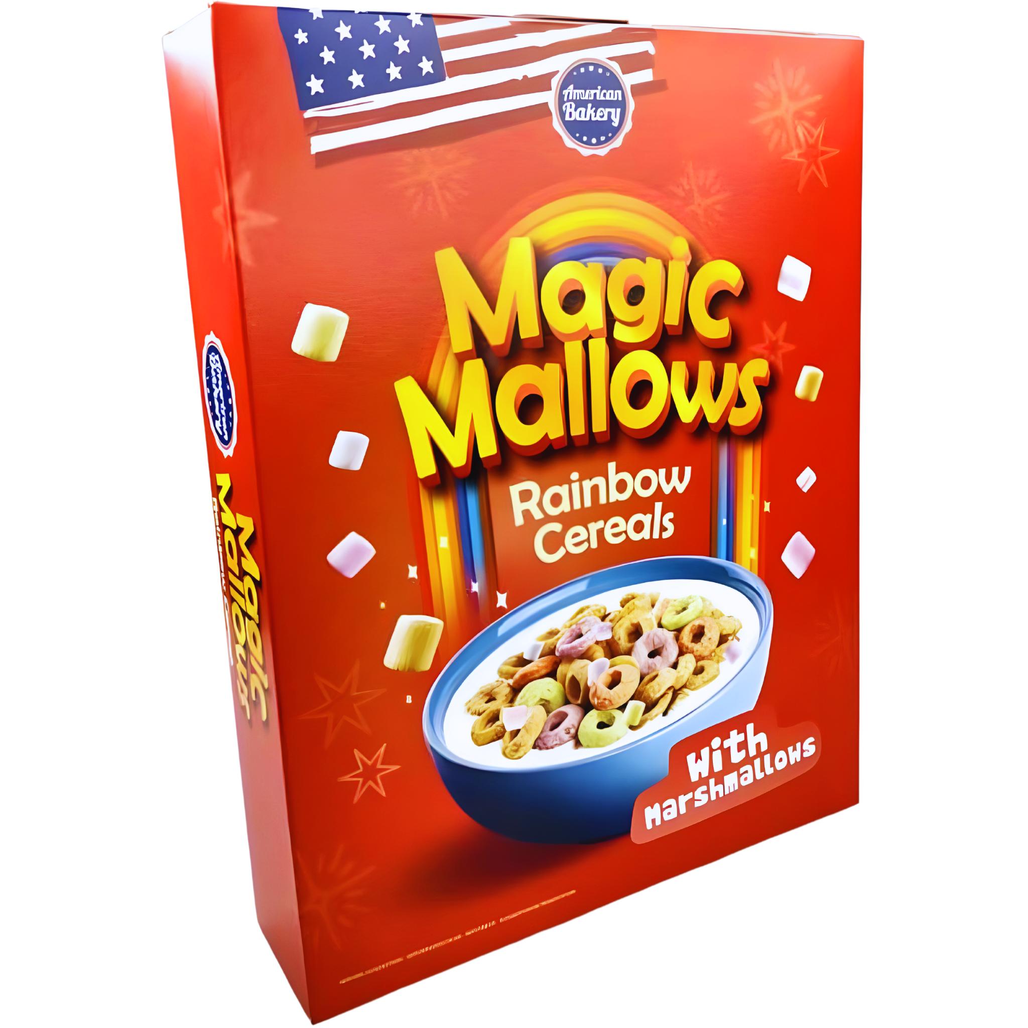 American Bakery Magic Mallows Rainbow Cereals - 200g