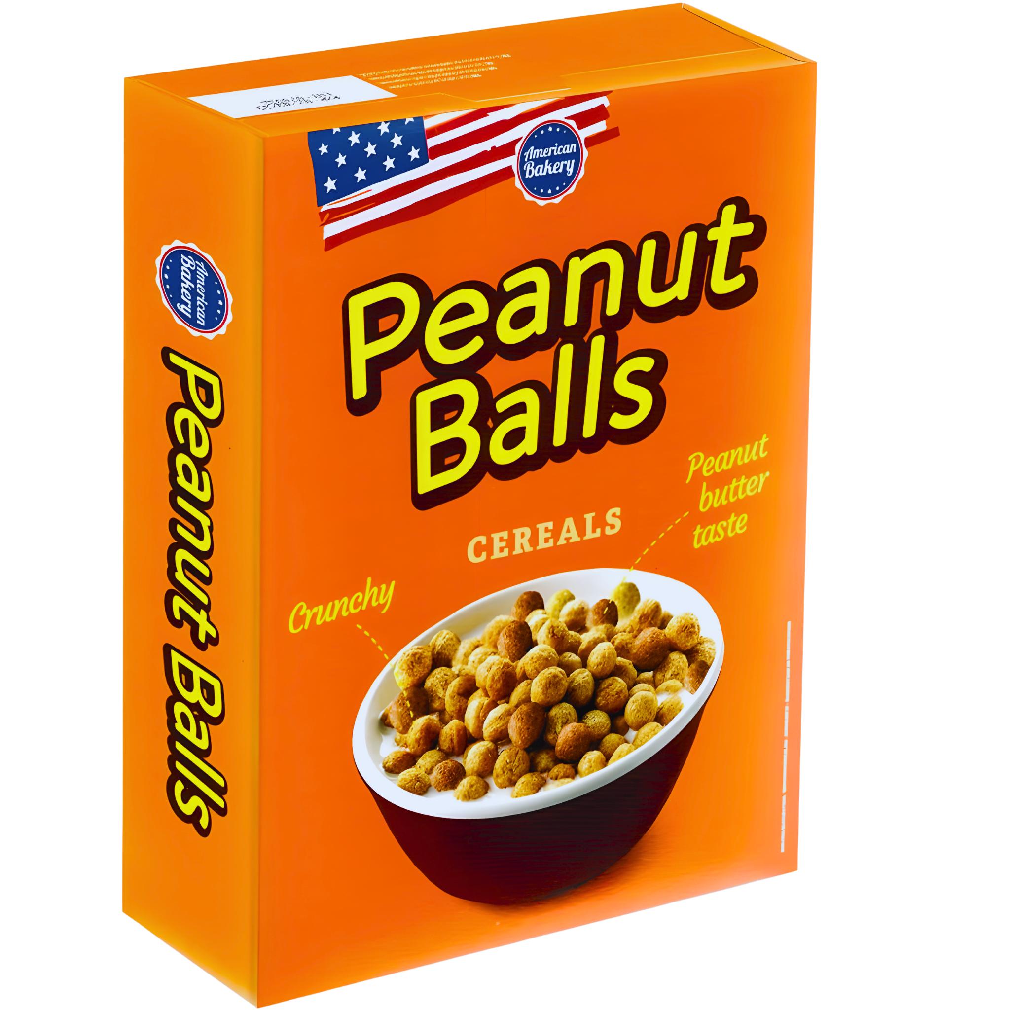 American Bakery Peanut Balls Cereals - 165g