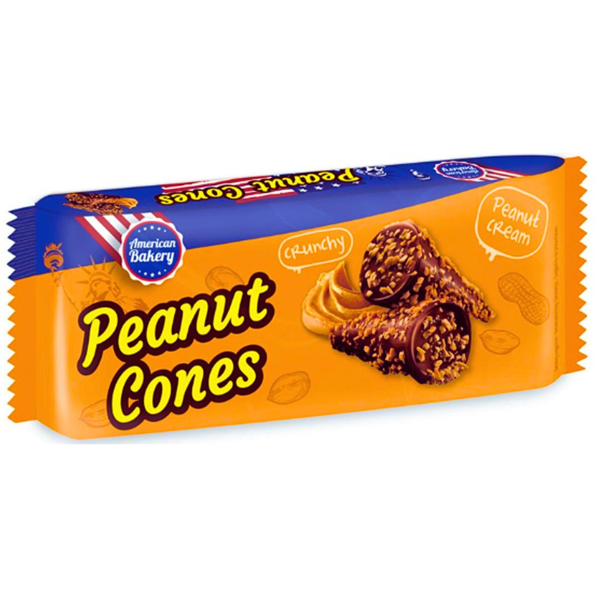 American Bakery Peanut Cones - 112g