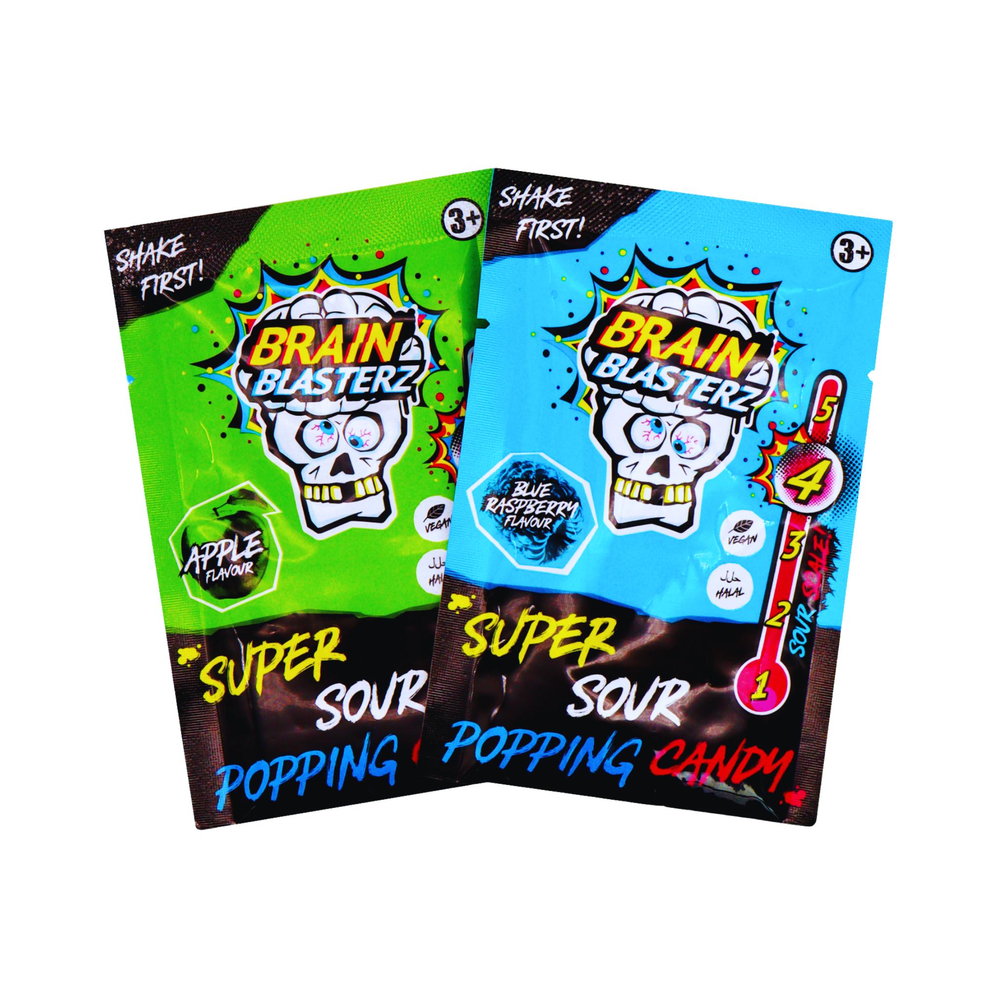 Brain Blasterz Super Sour Knallbonbons - 10g