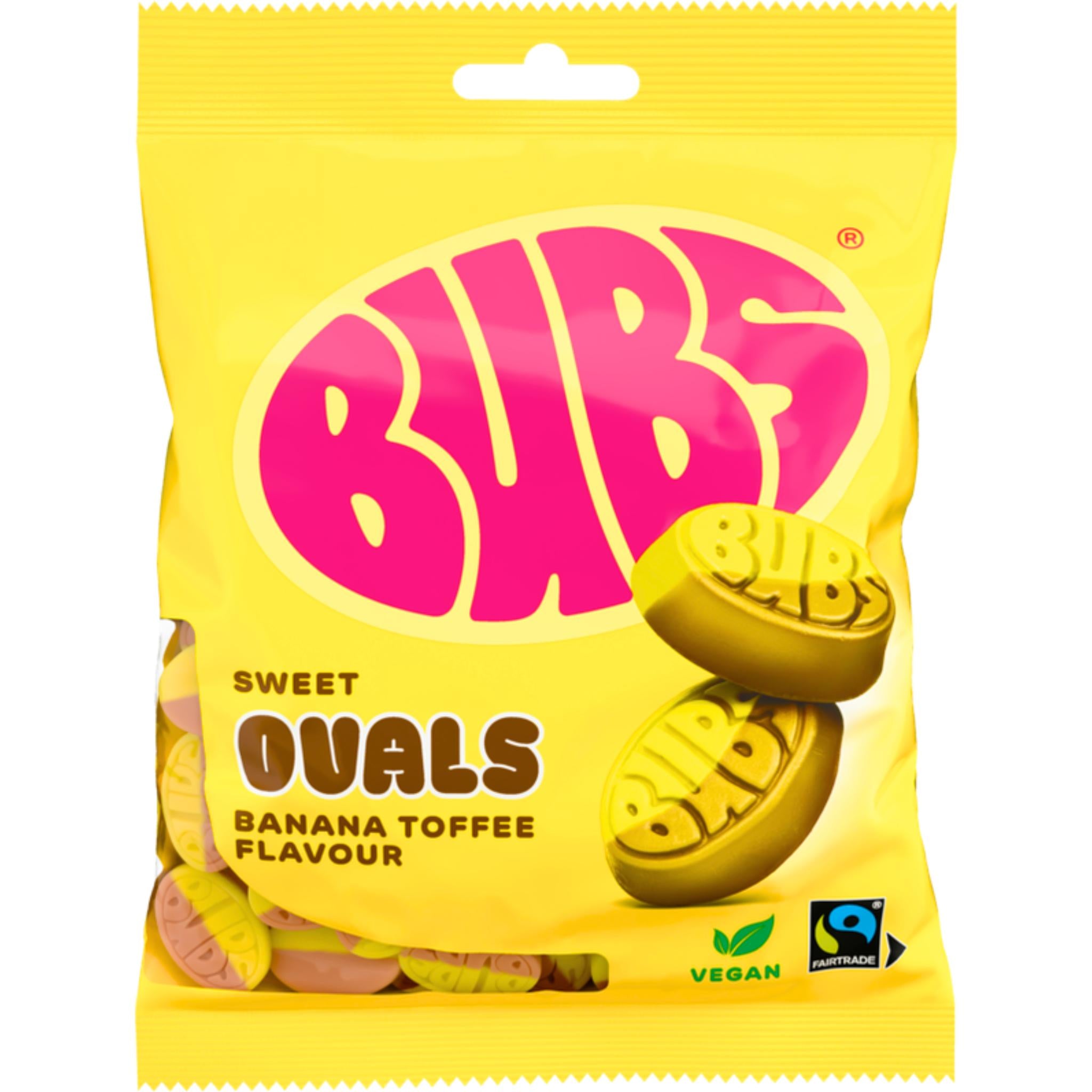 Bubs Banana Toffee Ovals - 90g
