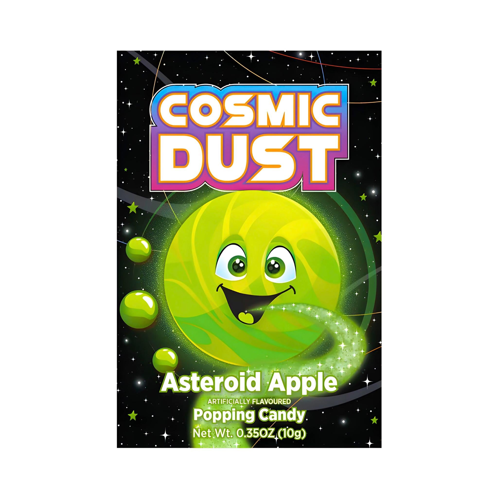 Cosmic Dust Asteroid Apple Popping Candy - 10g