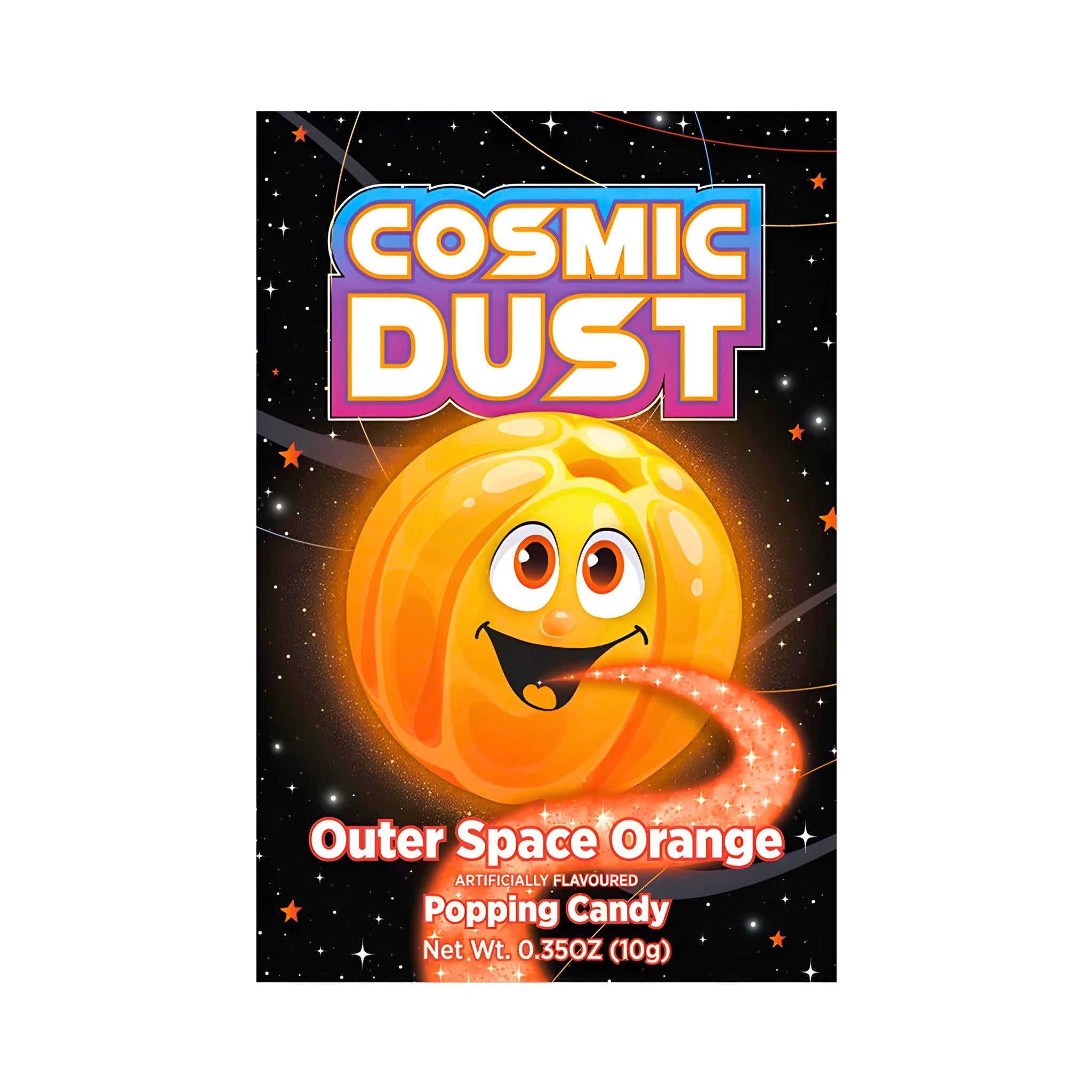 Cosmic Dust Outer Space Orange Popping Candy - 10g