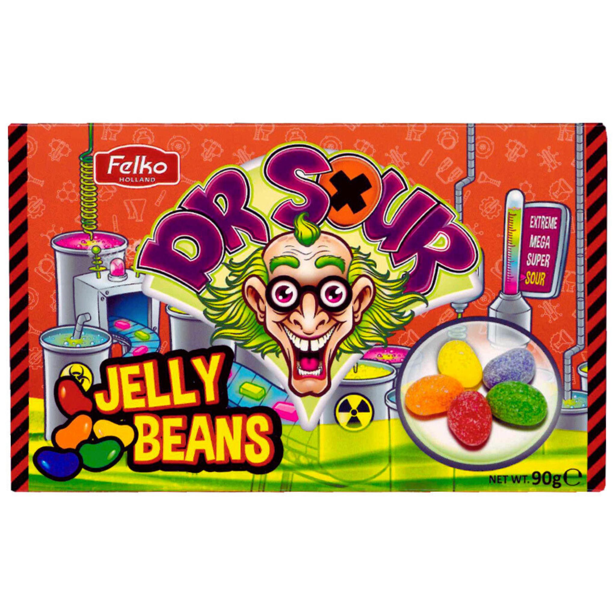 Dr Sour Jelly Beans - 90g