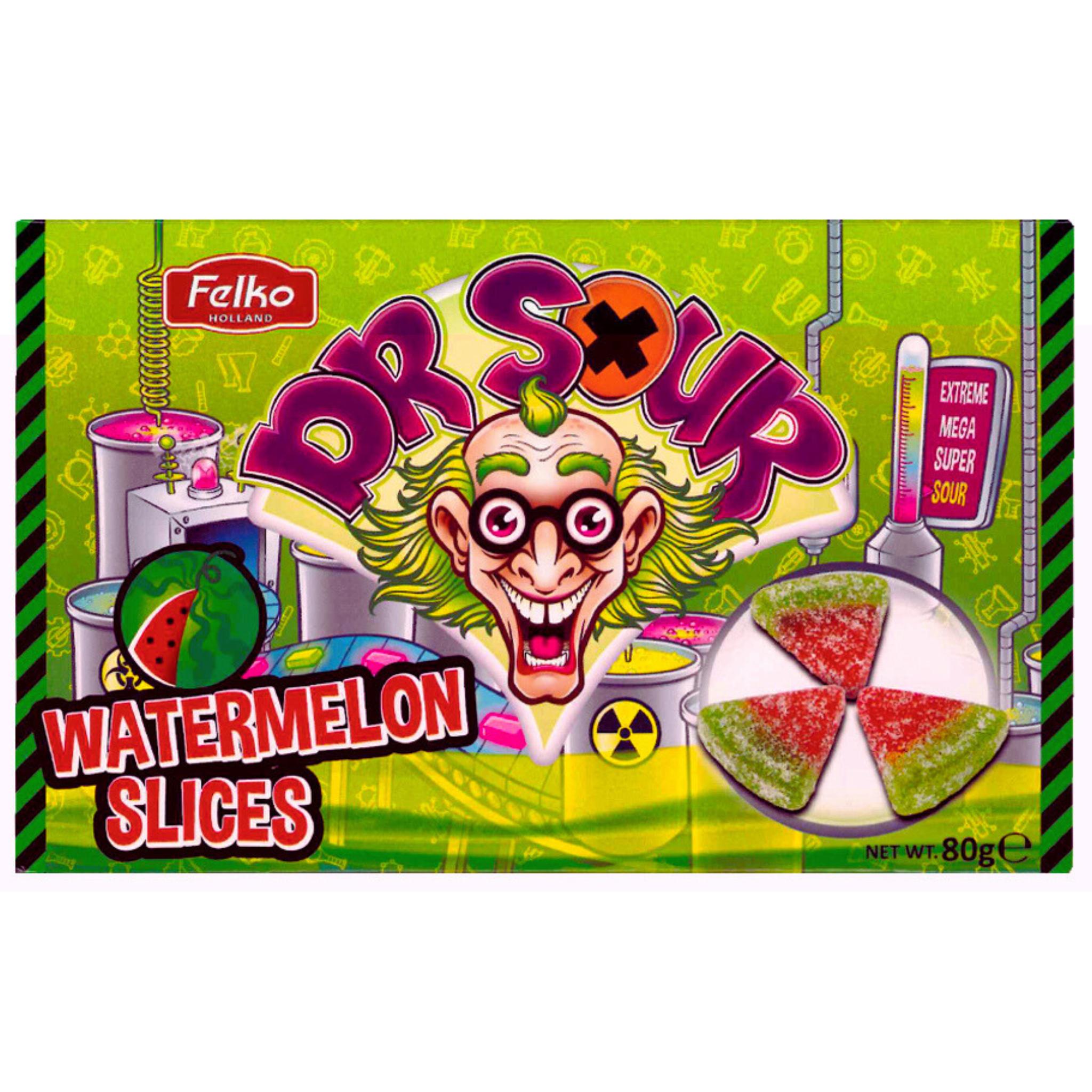 Dr Sour Watermelon Slices - 80g