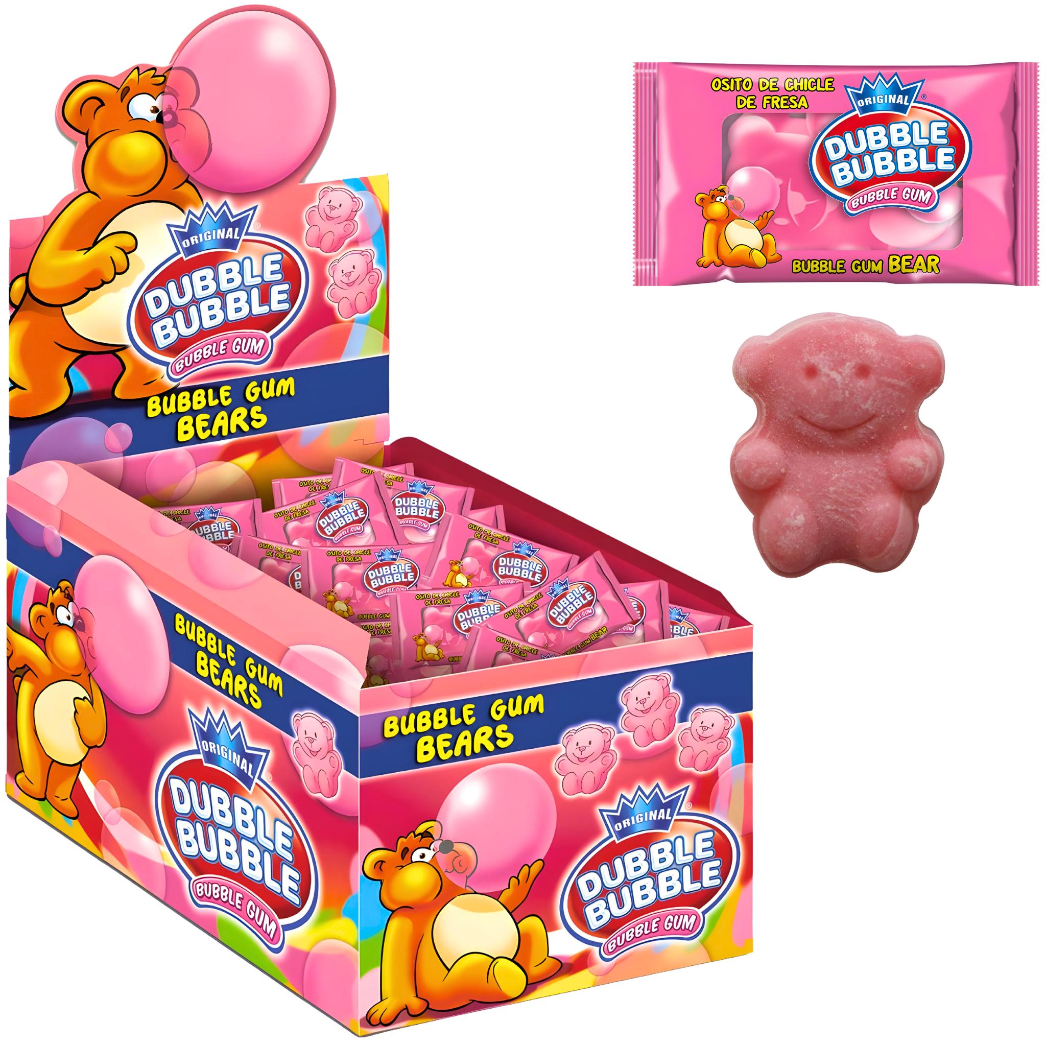 Dubble Bubble Bubble Gum Bears - 4.5g