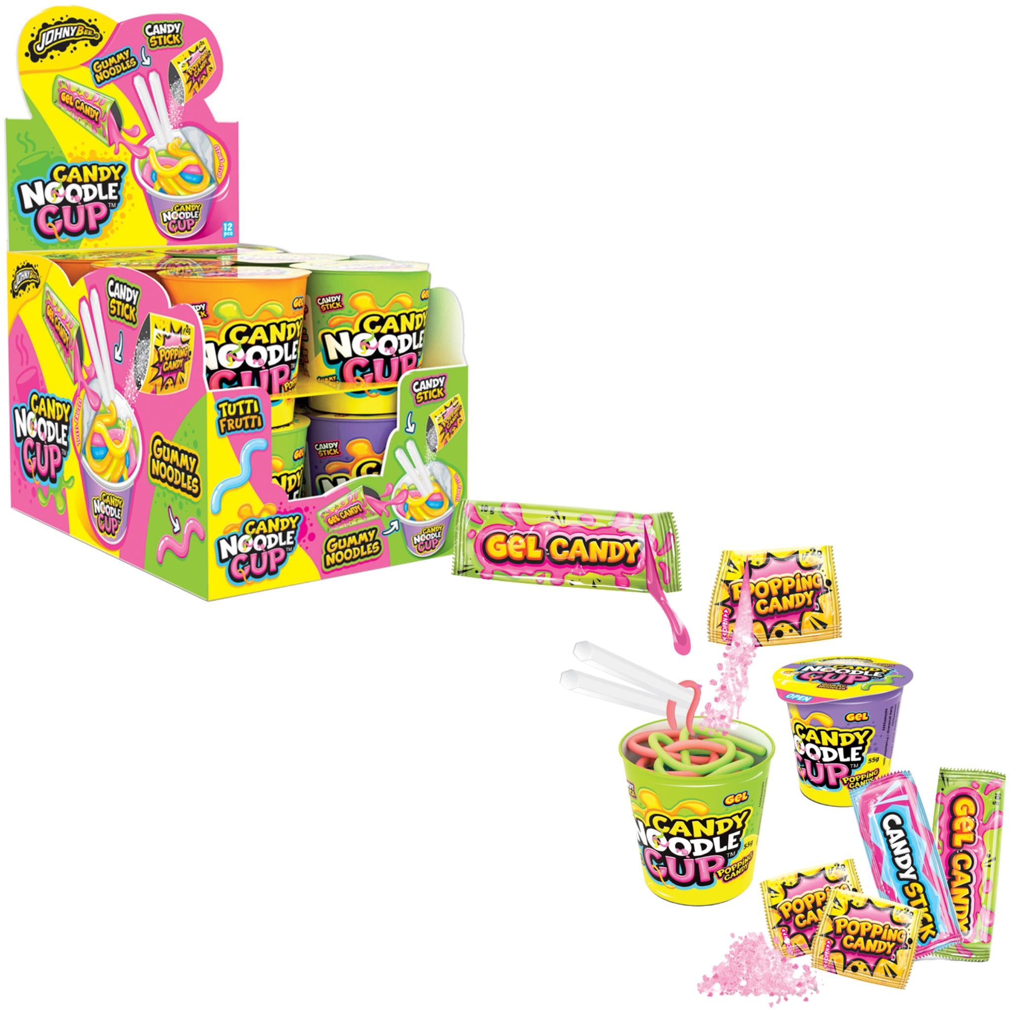 Johny Bee Candy Noodle Cup - 55g