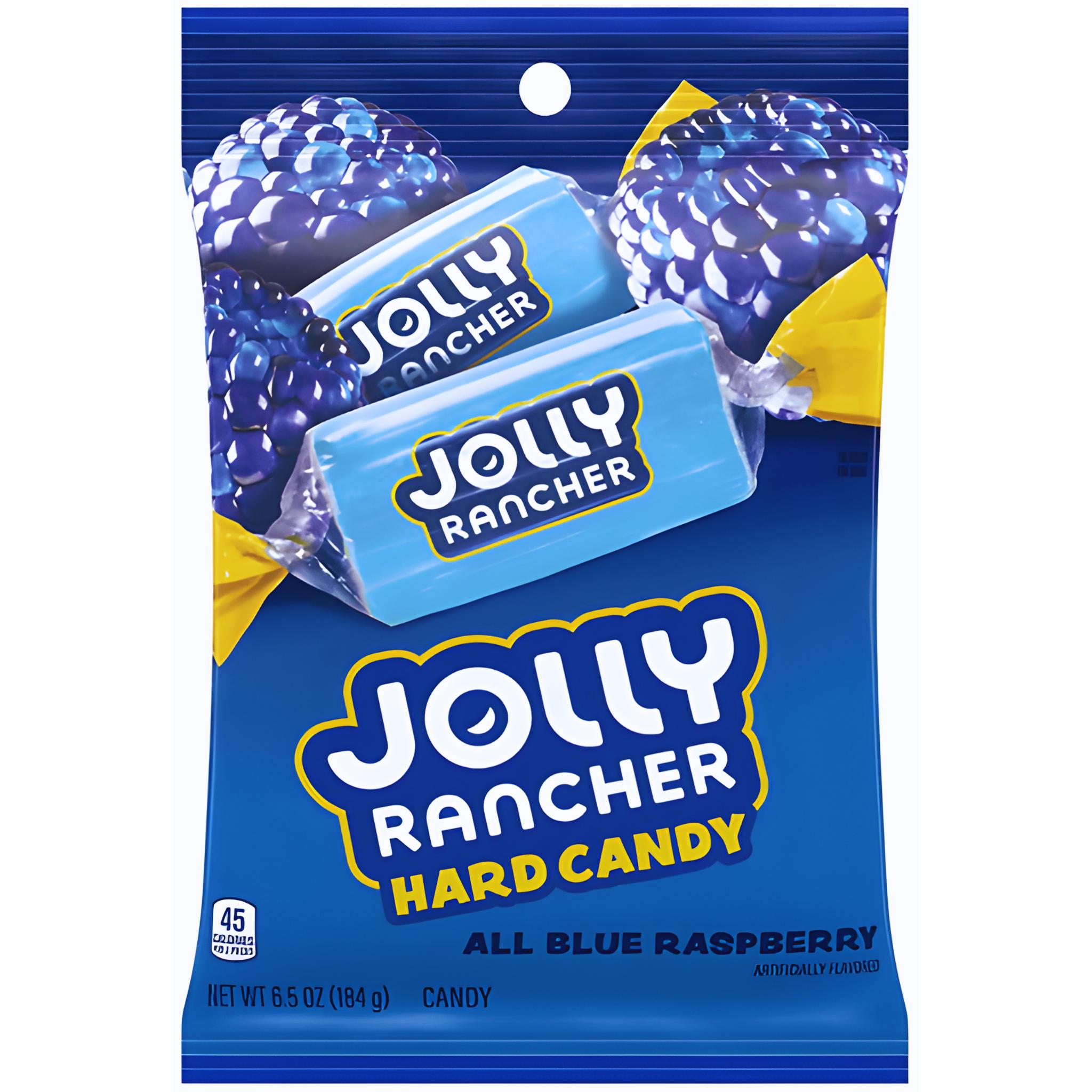 Blue Raspberry Ranch Jolly Rancher Hard Candy All Blue Raspberry - 184g