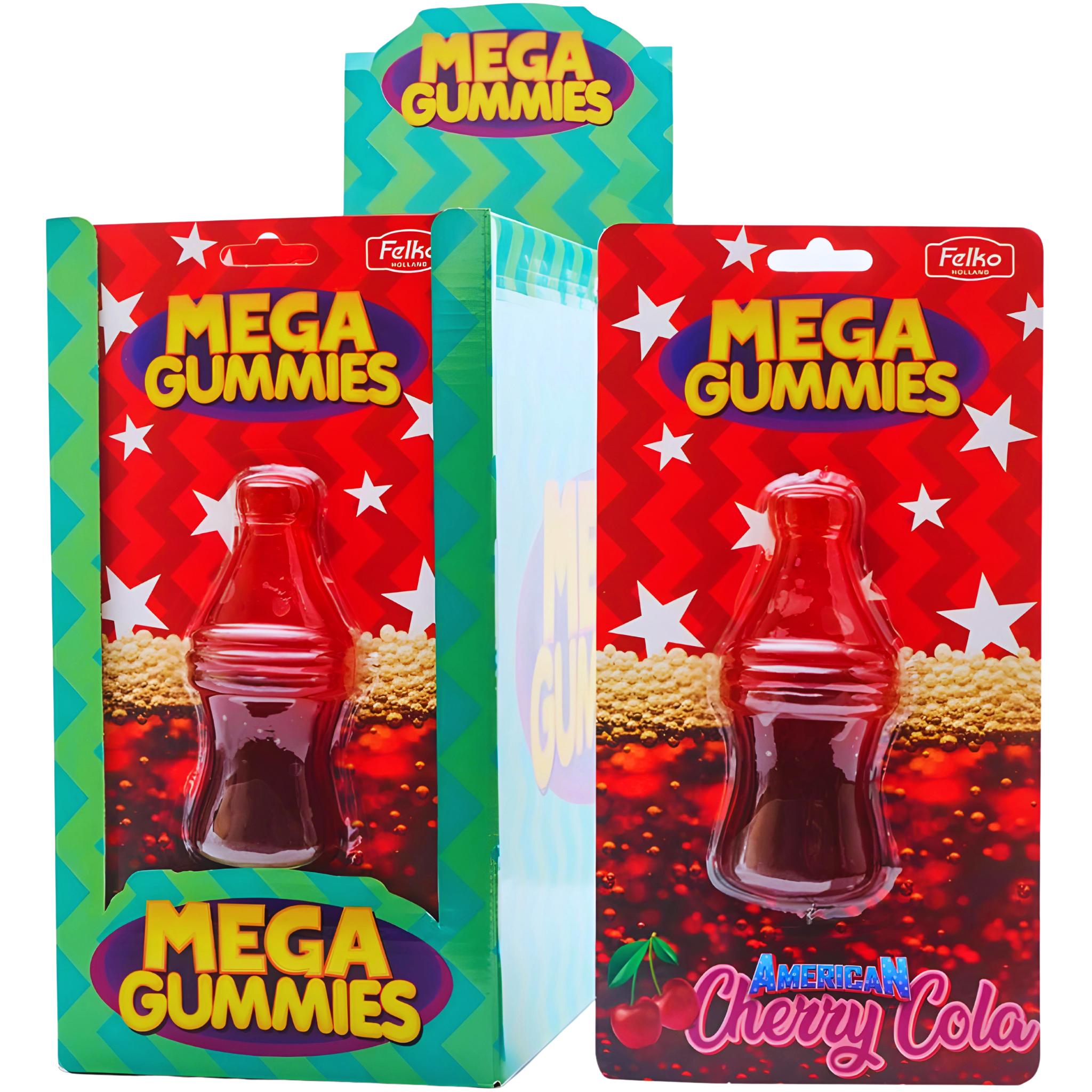 Mega Gummies American Cherry Cola (XL) - 120g