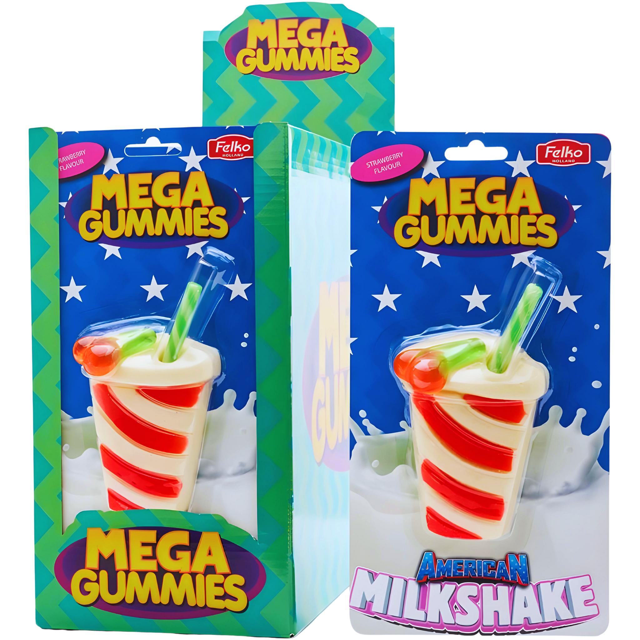 Mega Gummies American Milkshake (XL) - 120g