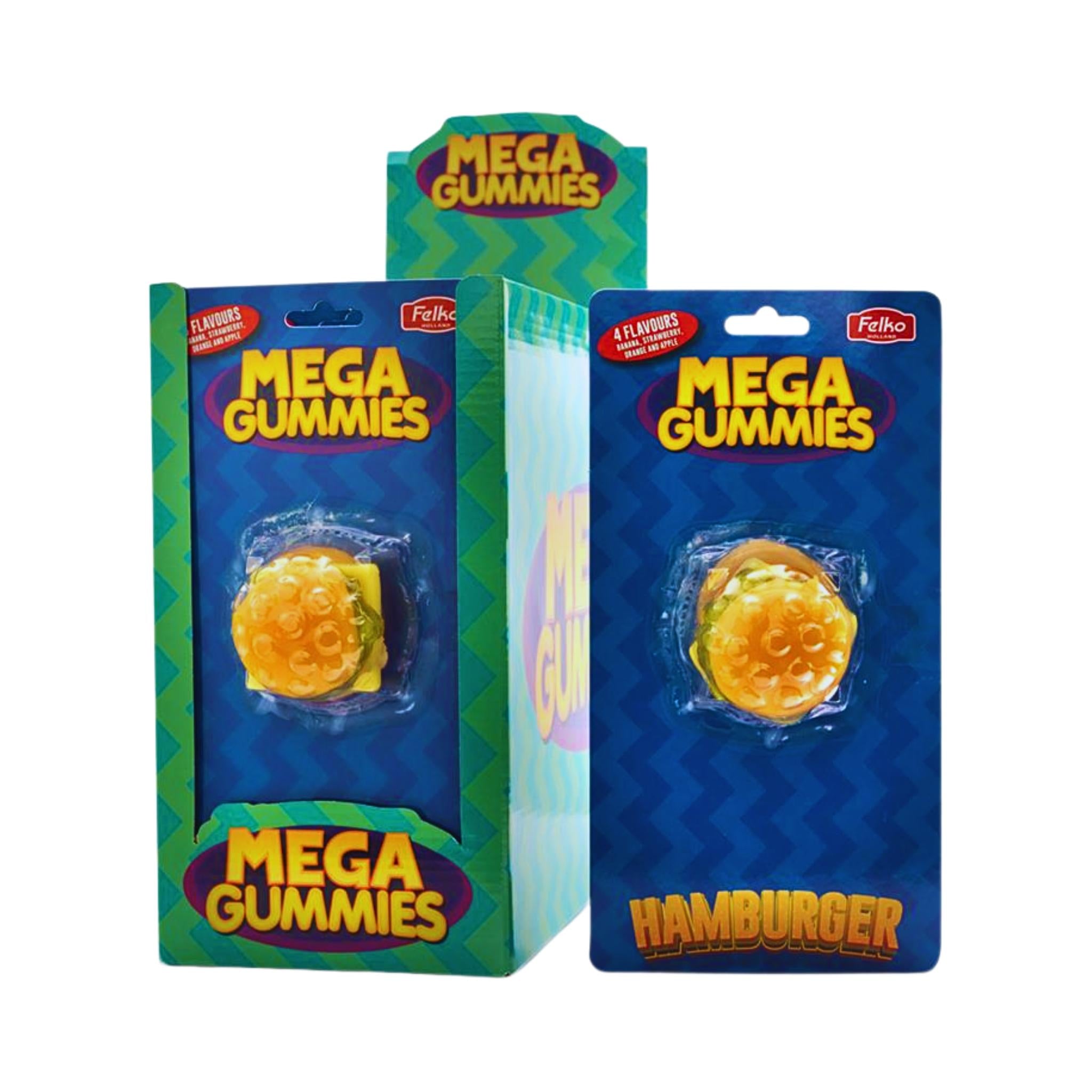 Mega Gummies Hamburger (XL) - 120g