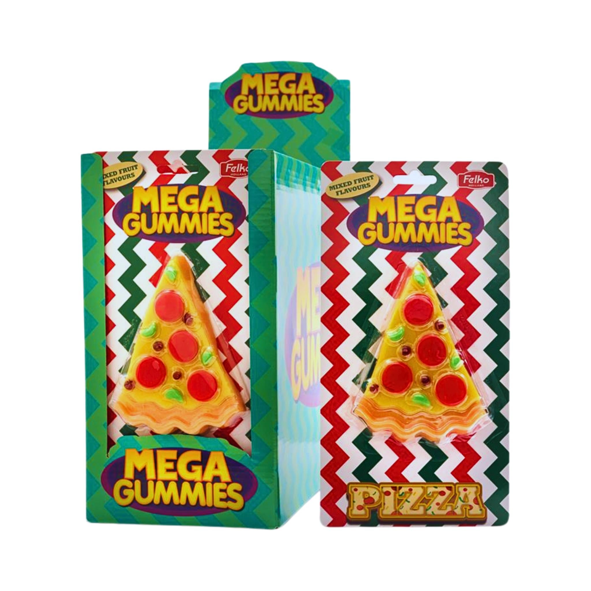 Mega Gummies Pizza (XL) – 120g