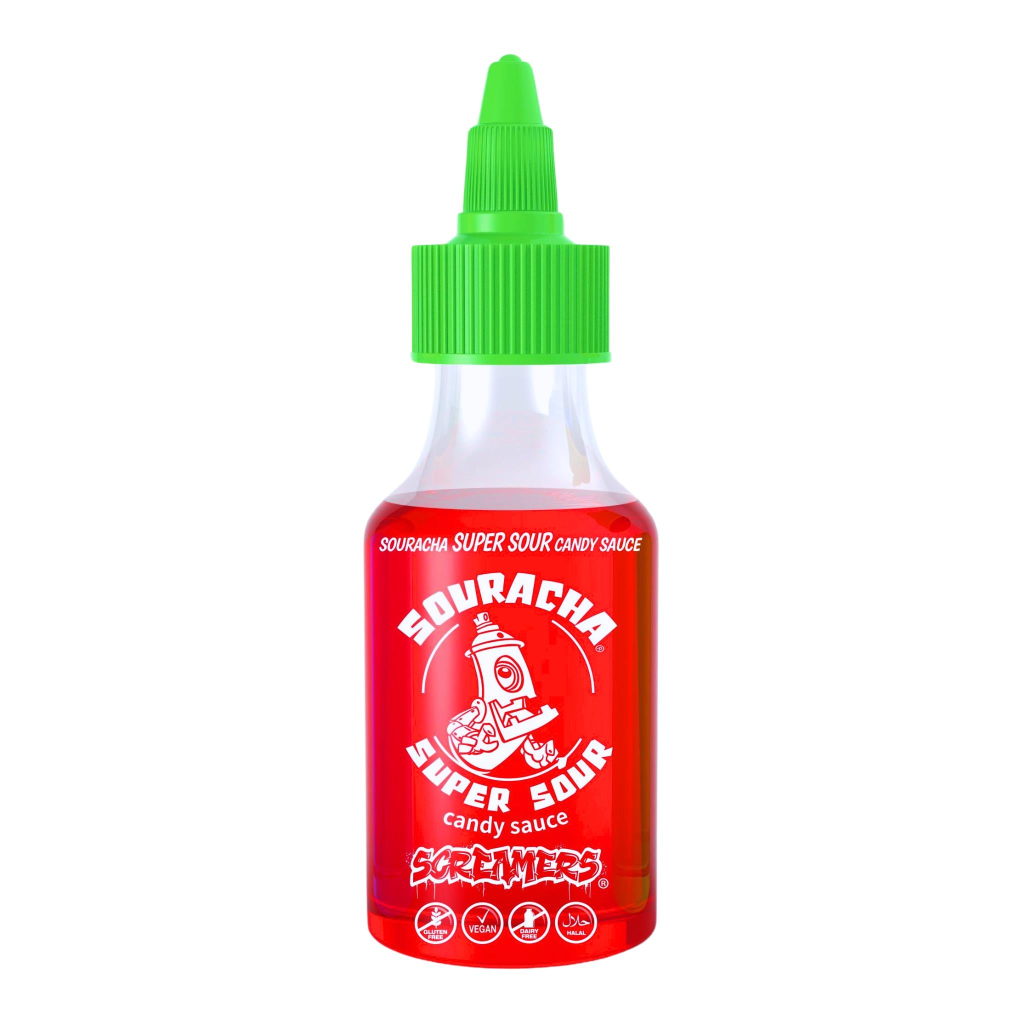 Screamers Souracha Super Sour Candy Sauce - 90ml