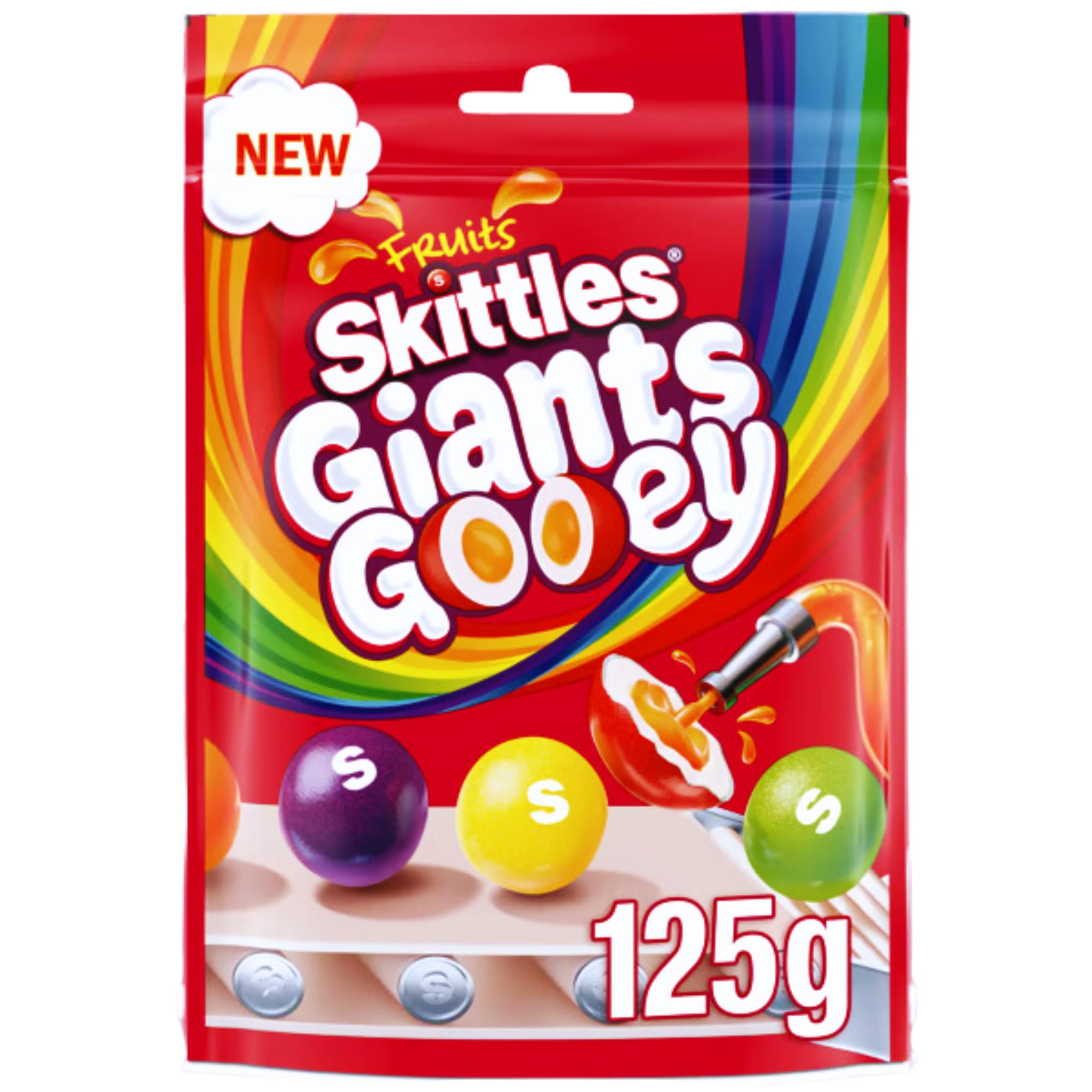 Skittles Giants Gooey Fruits - 125g (UK)