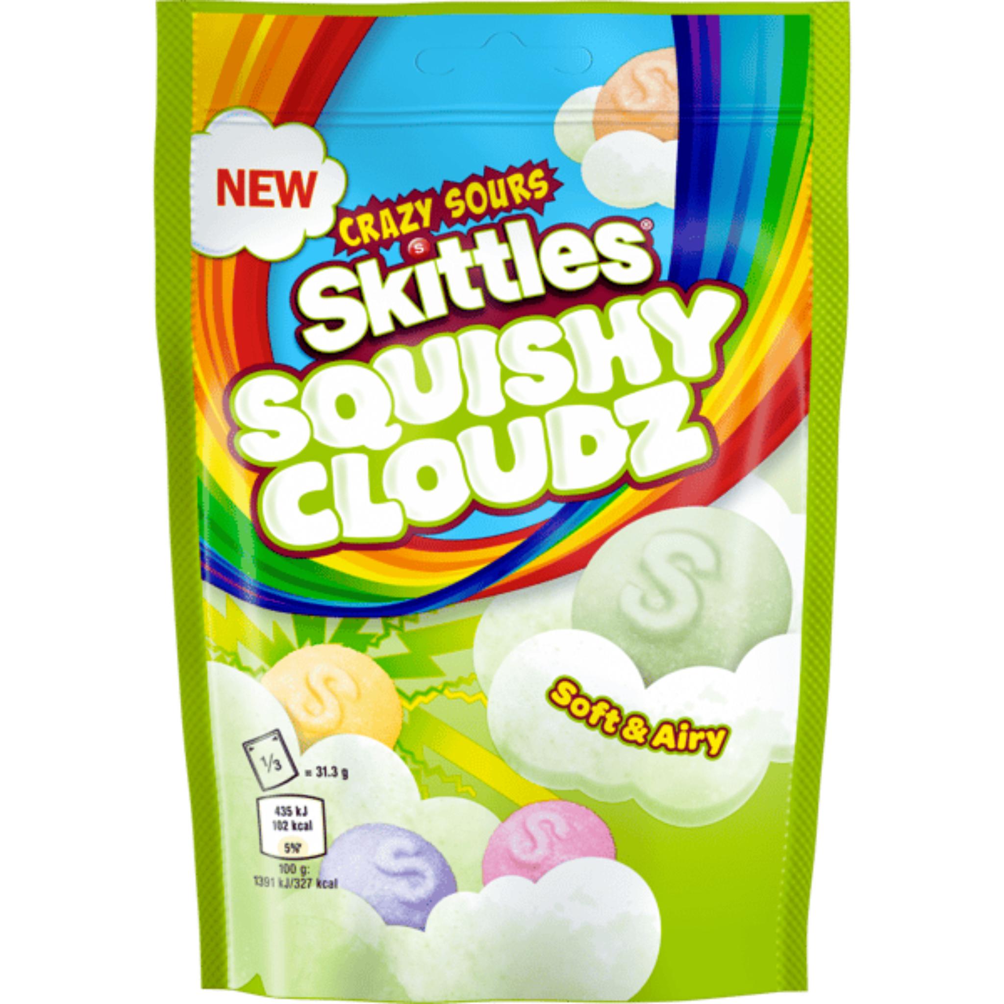 Skittles Squishy Cloudz Crazy Sours - 94g