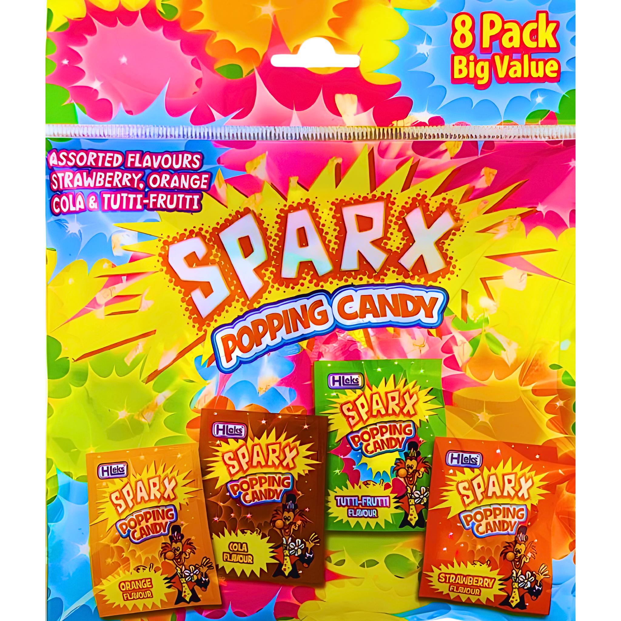 Sparx Popping Candy (8 Pack) - 40g