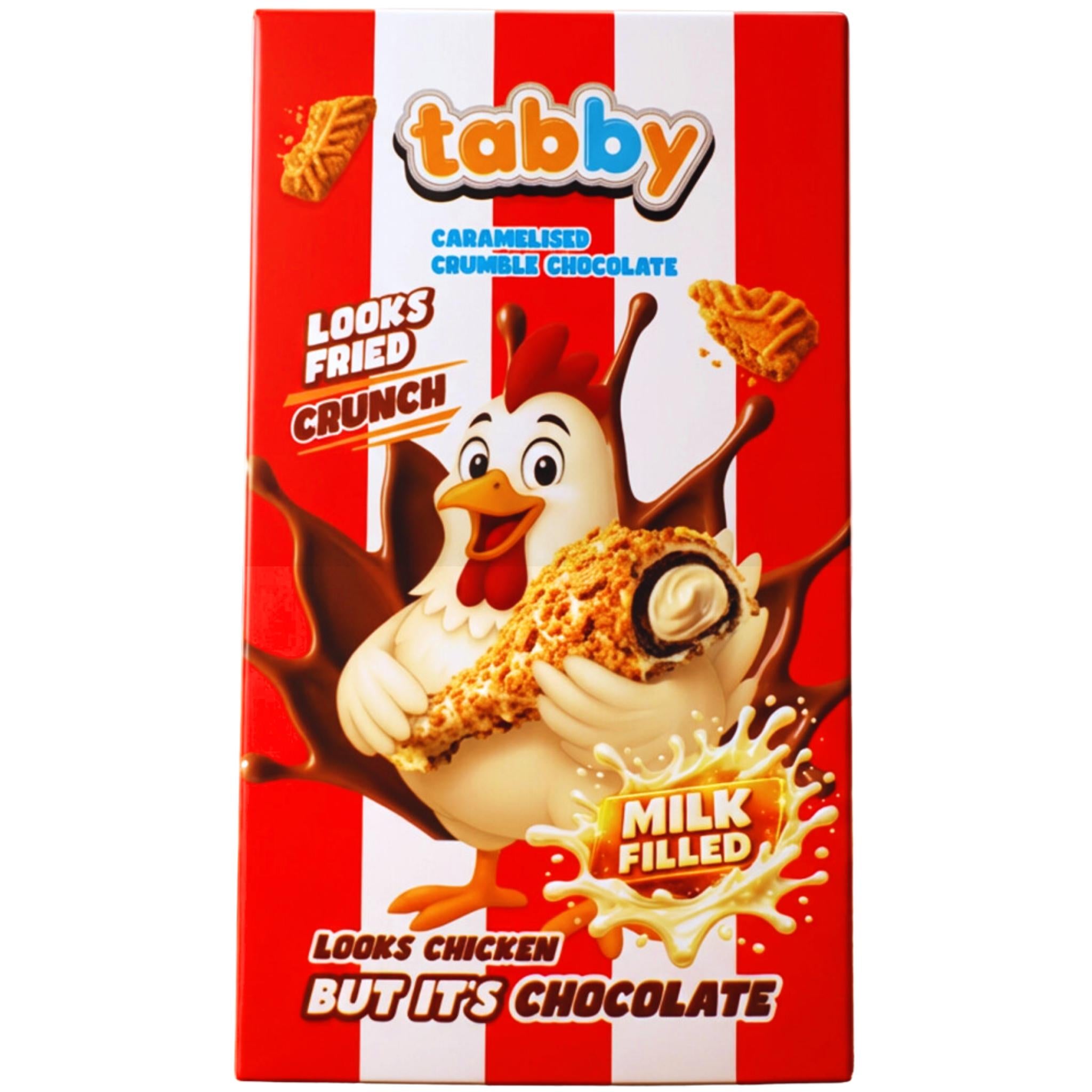 Tabby Chicken Chocolate - 50g