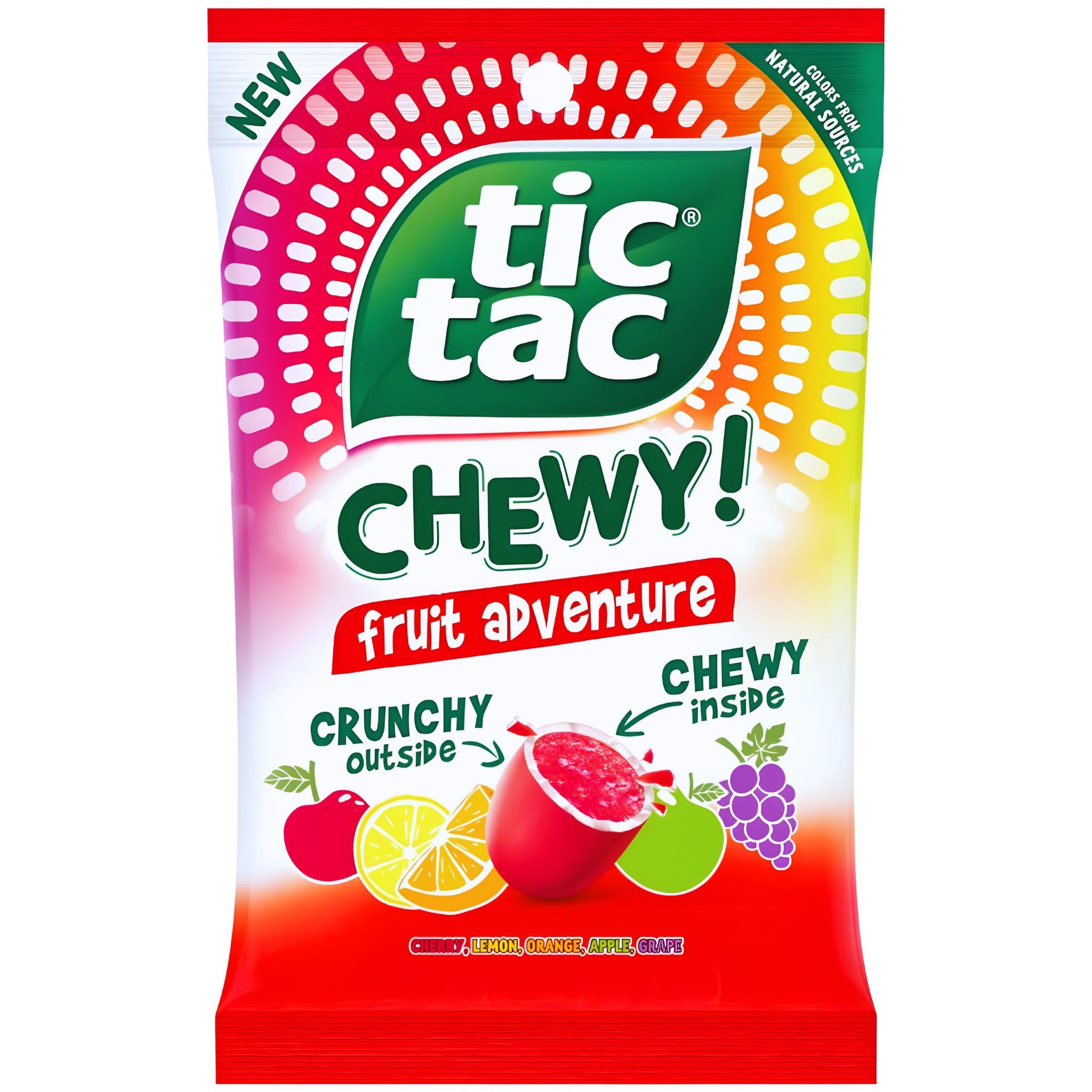 Tic Tac Chewy Fruit Adventure - 80g (USA)