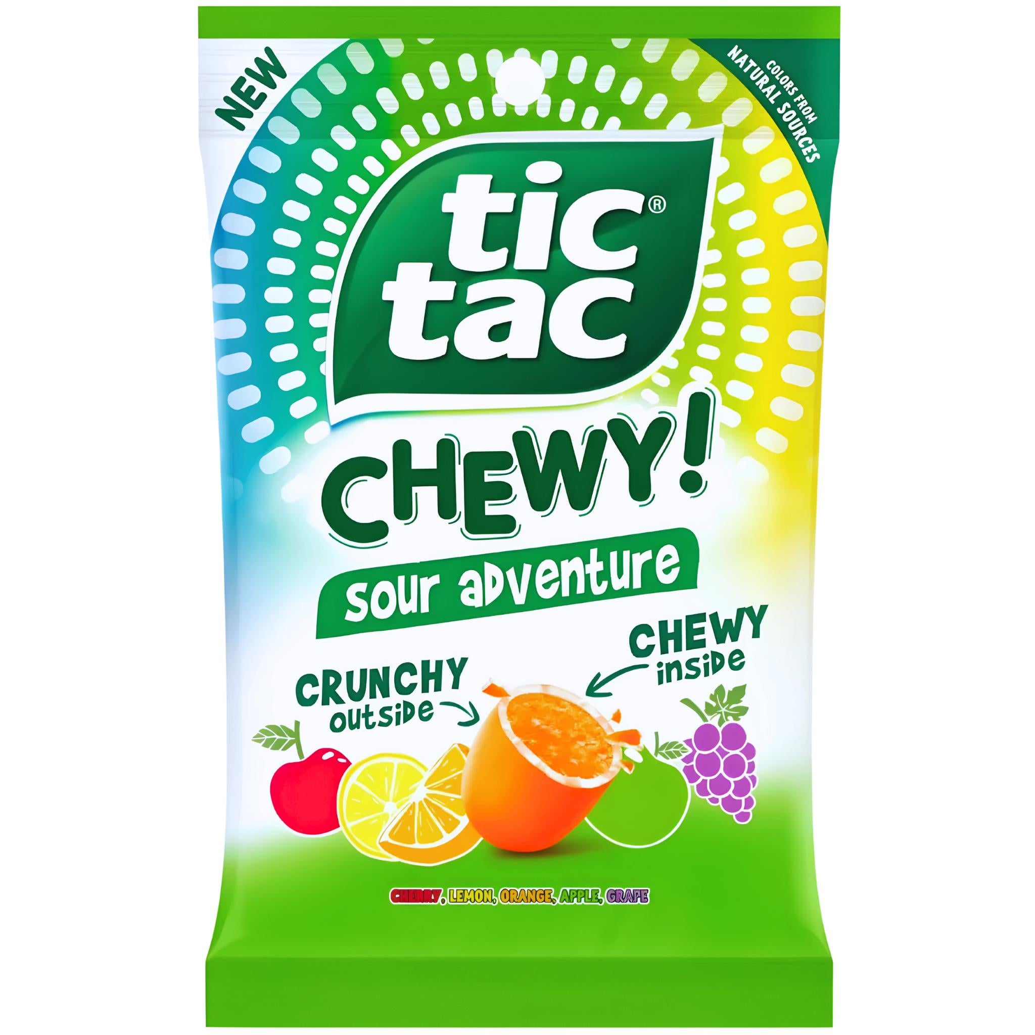 Tic Tac Chewy Sour Adventure - 80g (USA)