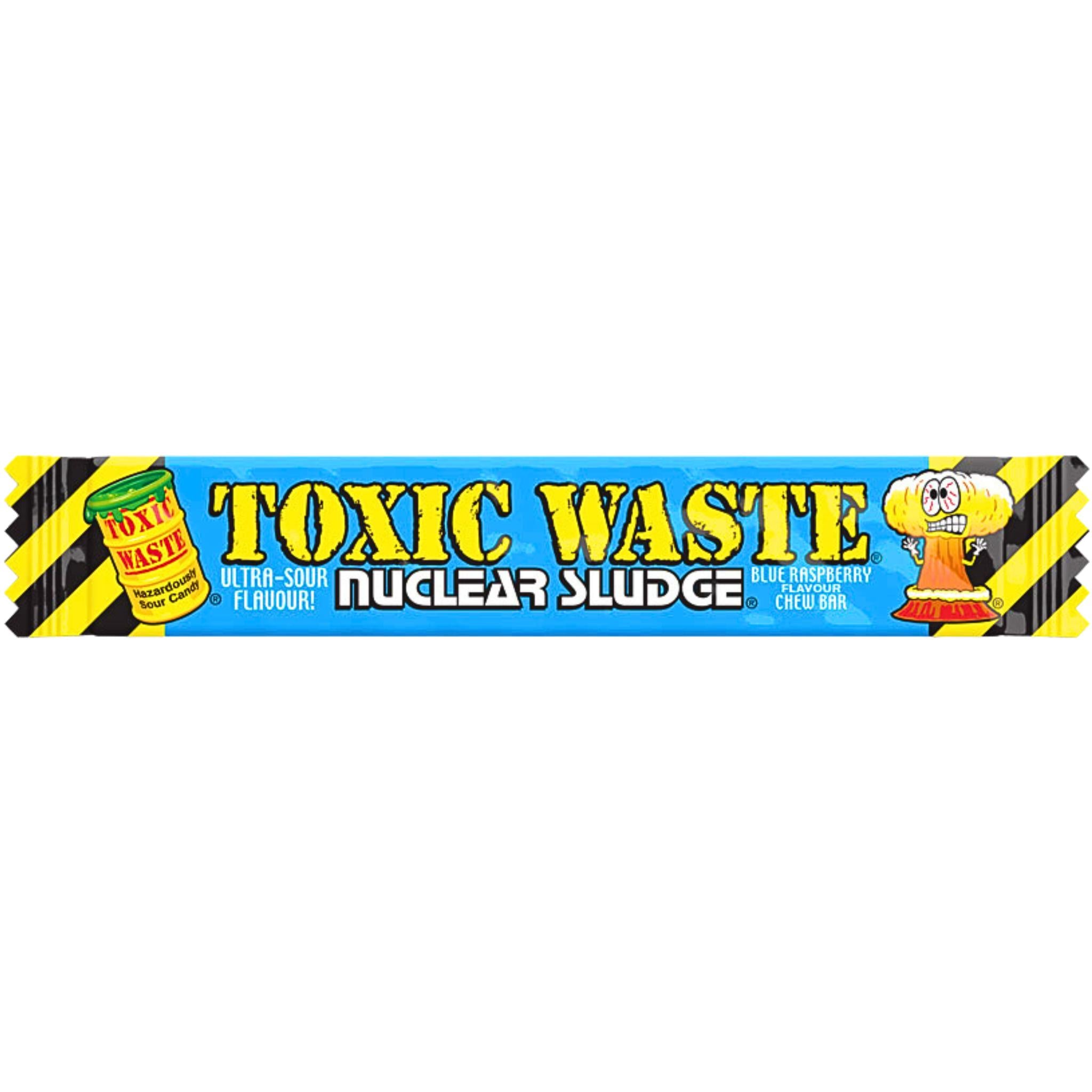 Toxic Waste Nuclear Sludge Blue Raspberry Chew Bar - 20g