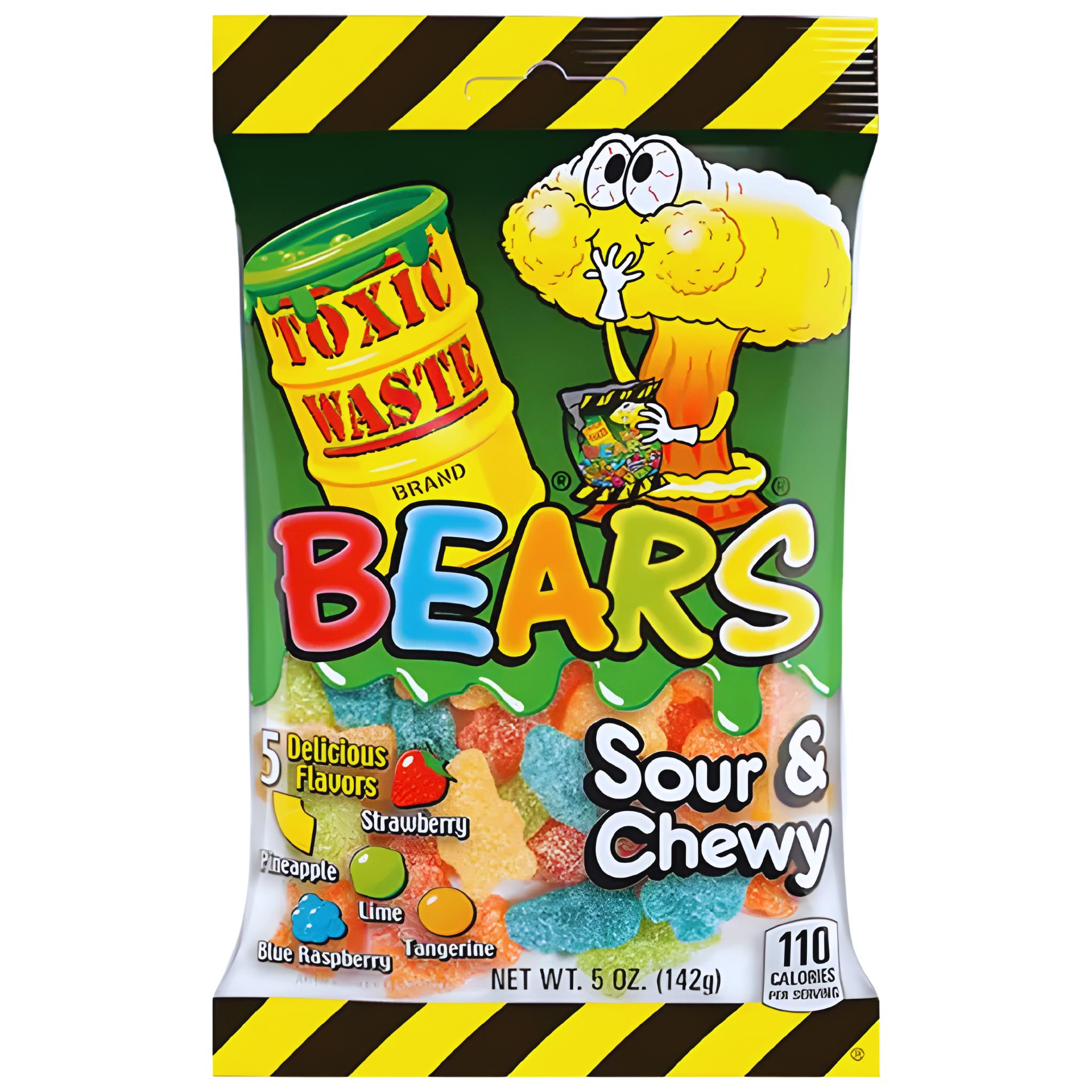 Toxic Waste Sour Bears - 142g