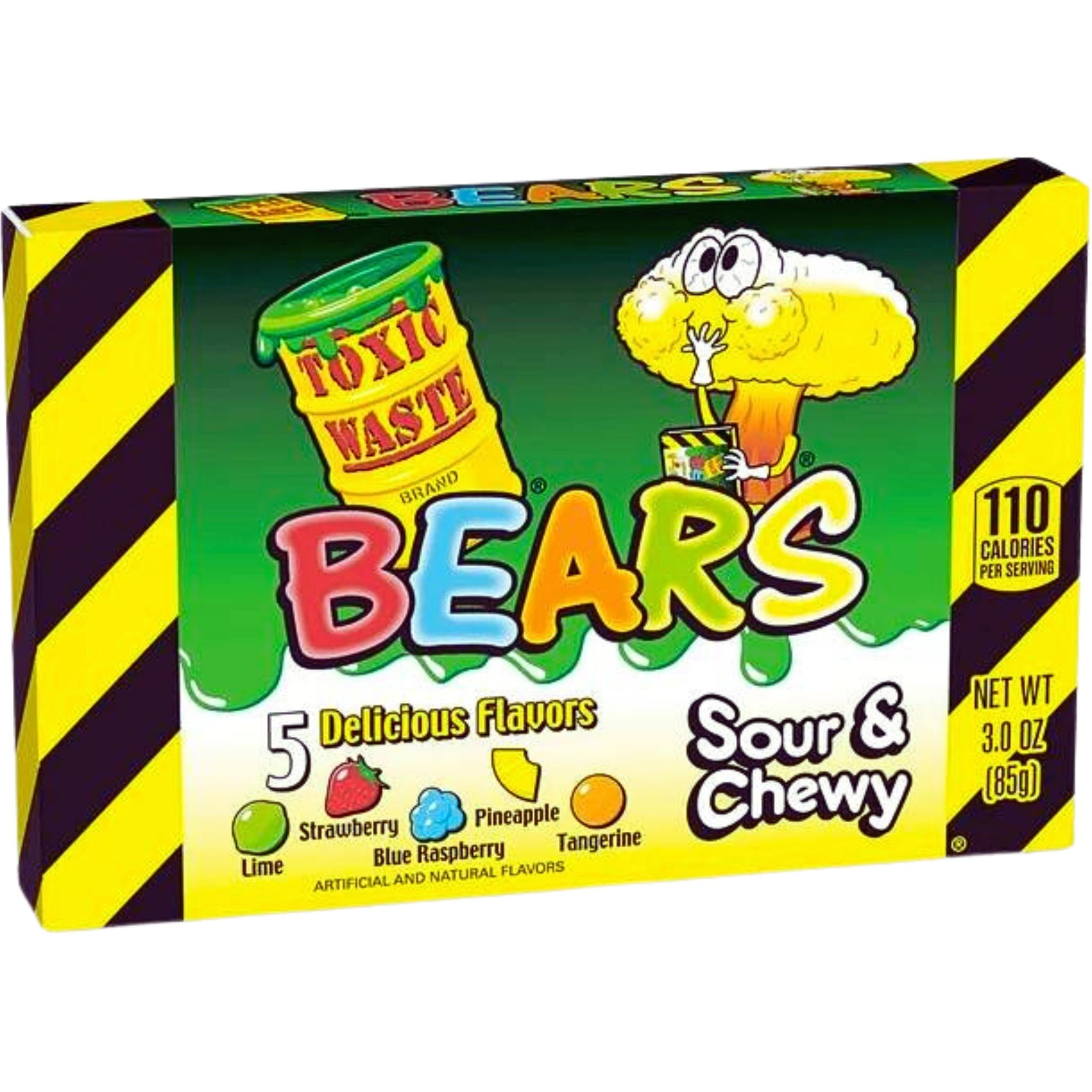 Toxic Waste Sour Bears - 85g