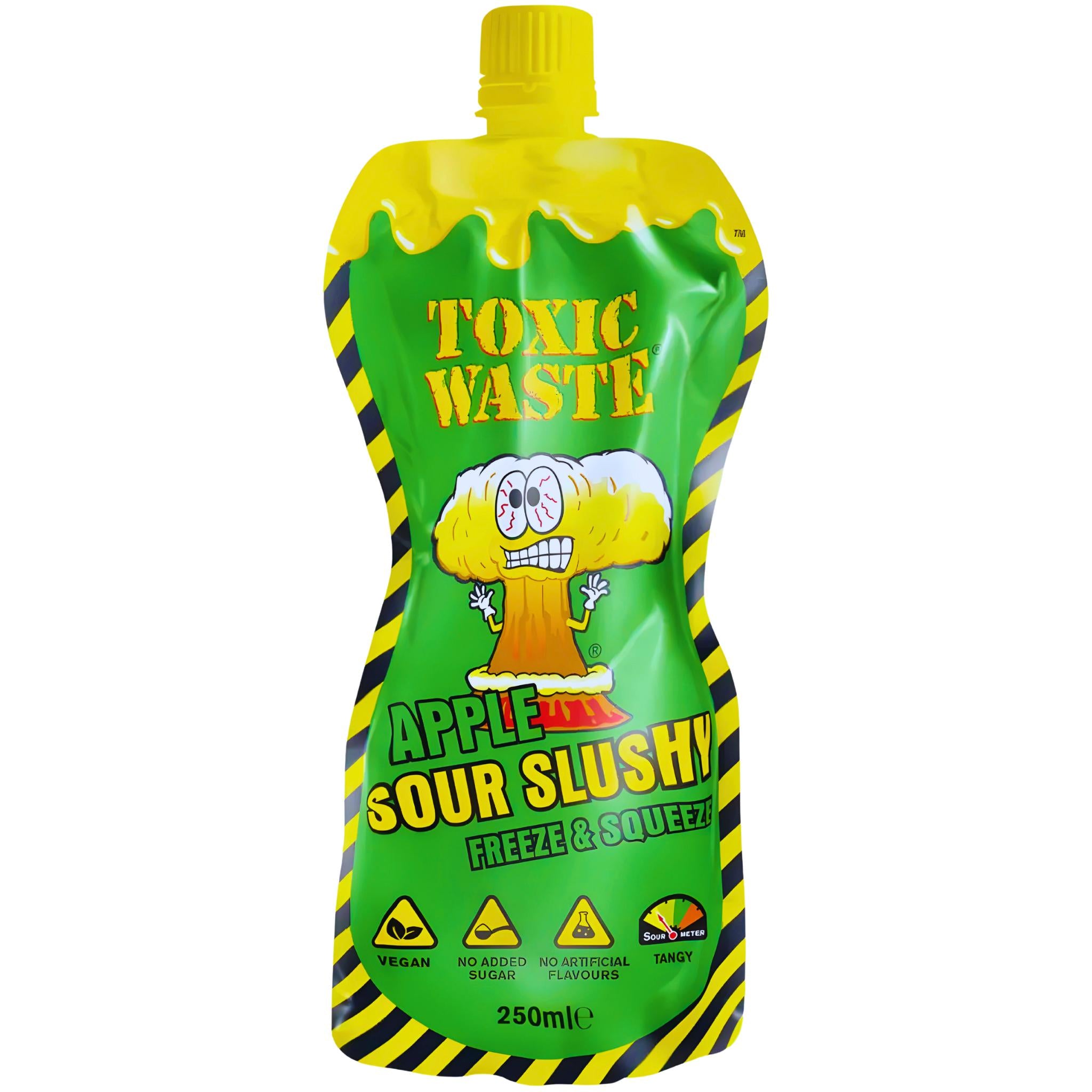 Toxic Waste Sour Slushy Apple - 250ml