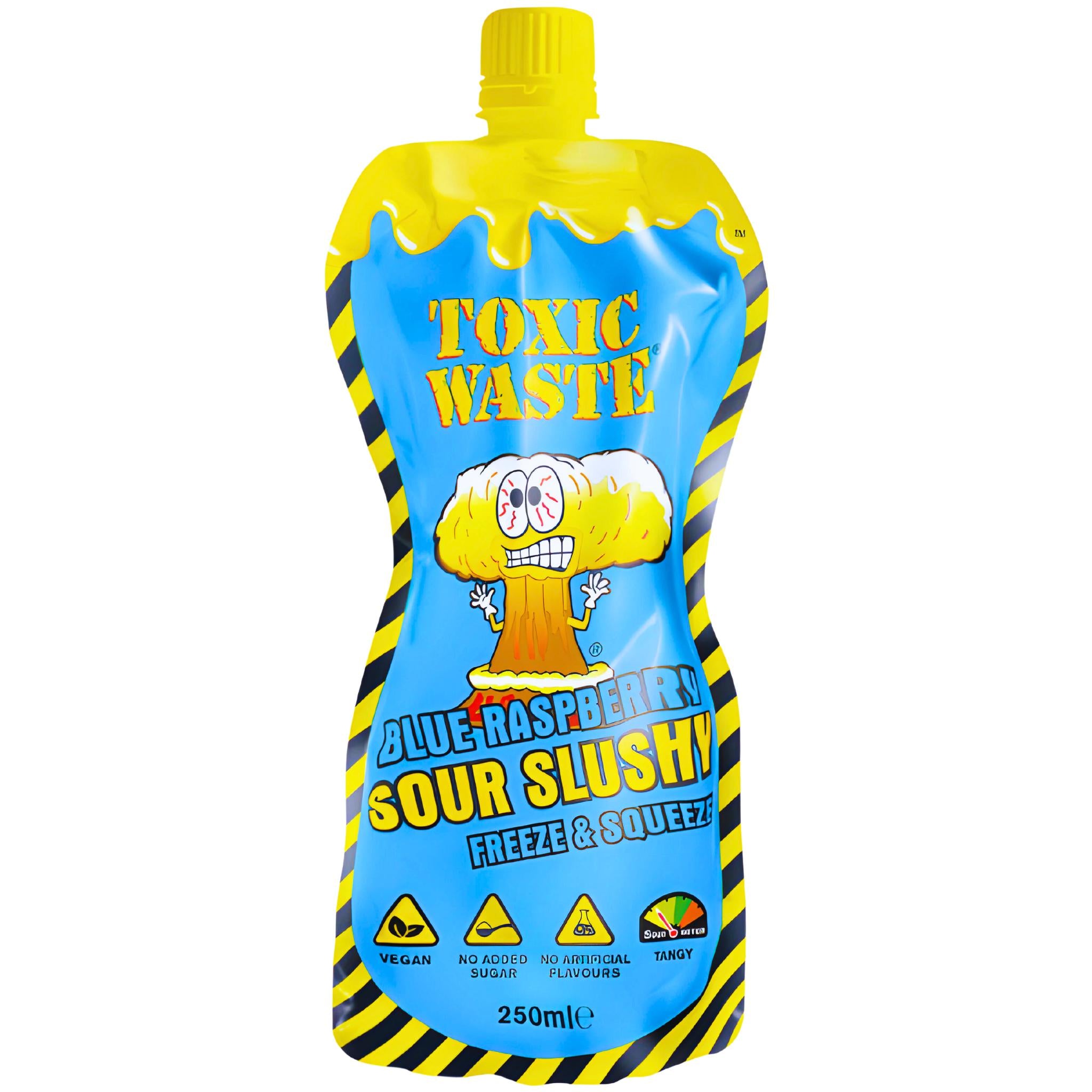 Toxic Waste Sour Slushy Blue Raspberry - 250ml